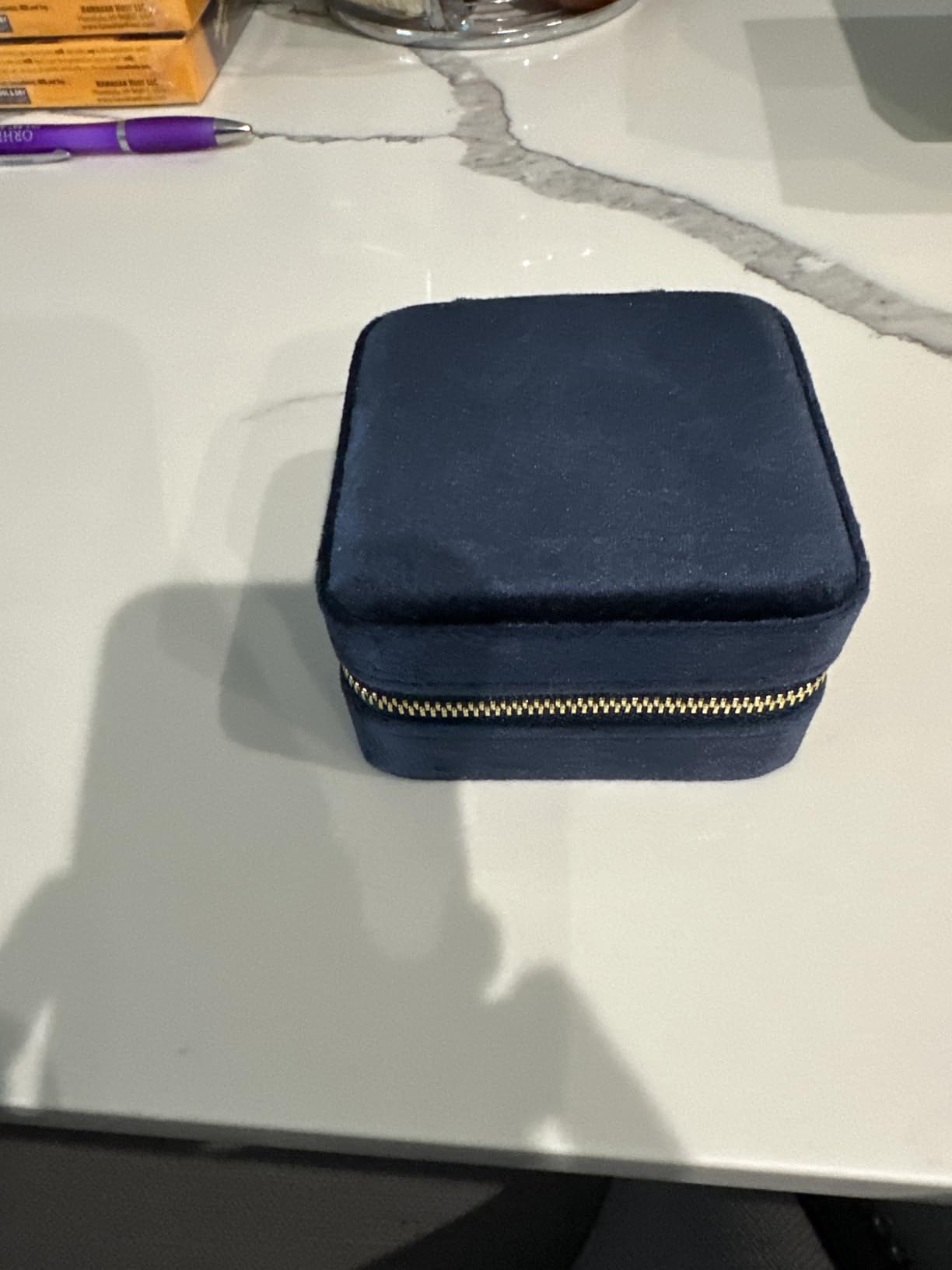 Benevolence LA Plush Velvet Jewelry Box | Travel Jewelry Case Organizer with Mirror | Featured in Oprah's Favorite Things | Best Gifts For Daughter, Girlfriend, Mom | Gifts For Her - Emerald - Customer Photo 1