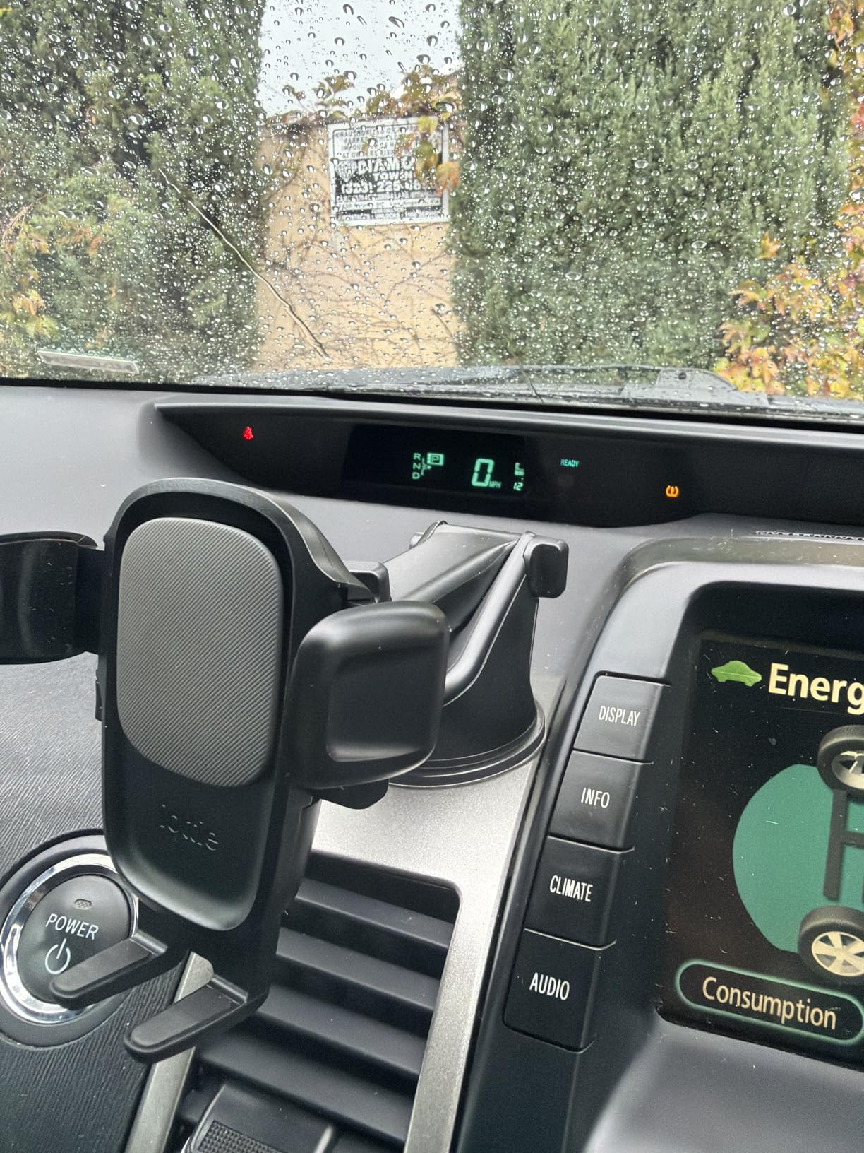 iOttie Easy One Touch Signature Dashboard & Windshield Universal Car Mount Phone Holder Desk Stand with Suction Cup Base and Telescopic Arm for iPhone, Samsung, Google, More Smartphones - Customer Photo 1