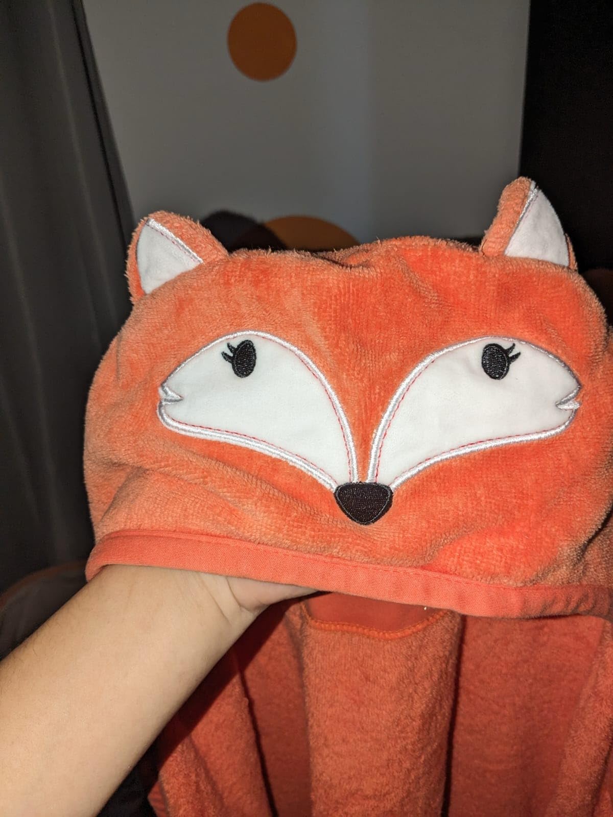 Baby Hooded Towel with Unique Animal Design Ultra Soft Thick Cotton Bath Towel for Newborn (Bunny) - Customer Photo 2