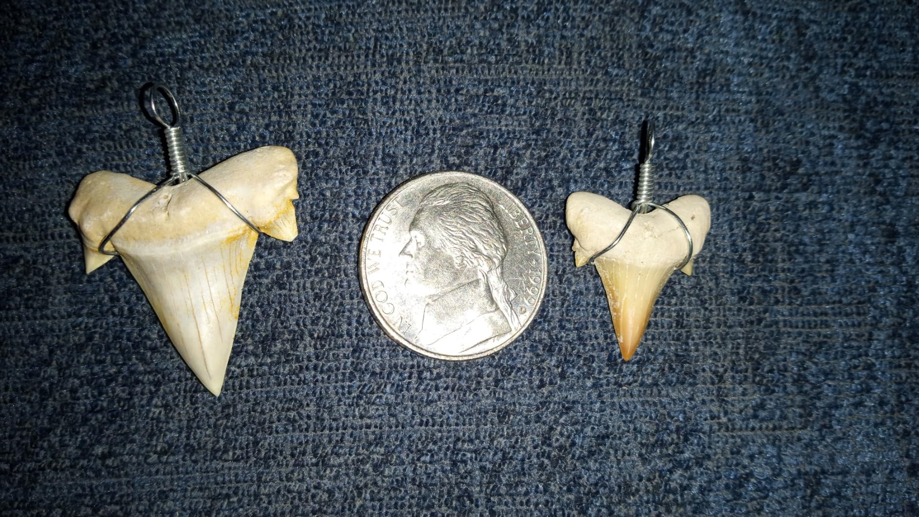 Bright Creations Shark Tooth Pendants - 12 Pack, White, 0.8 x 1 in - DIY Jewelry Charms for Necklaces & Bracelets Customer Review Bright Creations Shark Tooth Pendants - 12 Pack, White, 0.8 x 1 in - DIY Jewelry Charms for Necklaces & Bracelets - Customer Photo 4