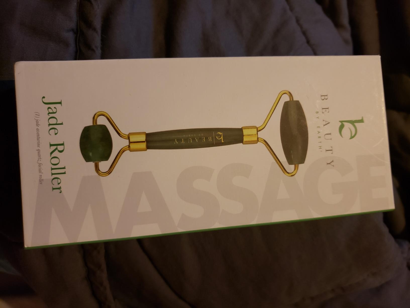 Rose Quartz Face Roller - Relaxation Gifts for Women, Stocking Stuffers for Teenage Girls & Her, Massager Skin Care Tools for Fine Lines and Wrinkles, Beauty Gift Ideas, Self Care Facial Tool - Customer Photo 2