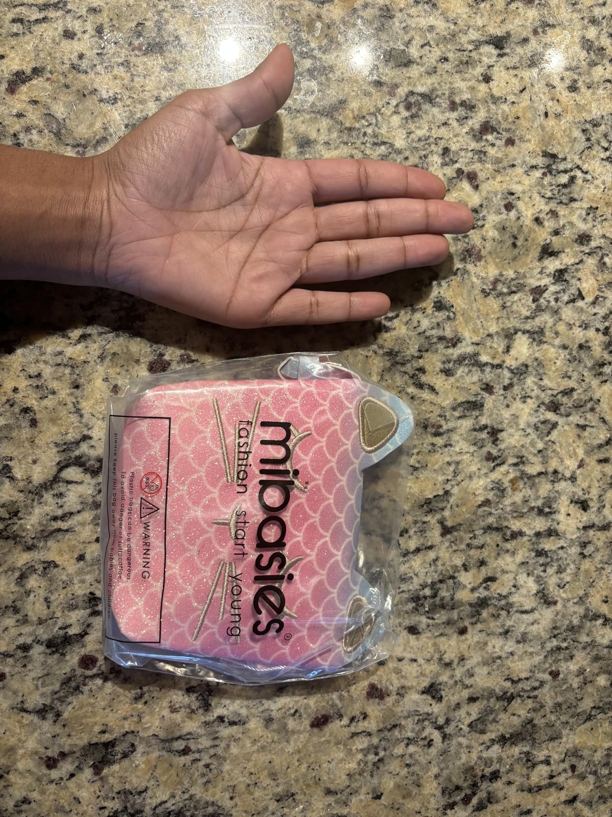 mibasies Purse for Little Girls Dress Up Jewelry Pretend Play Kids Accessories Mermaid Gifts - Customer Photo 1