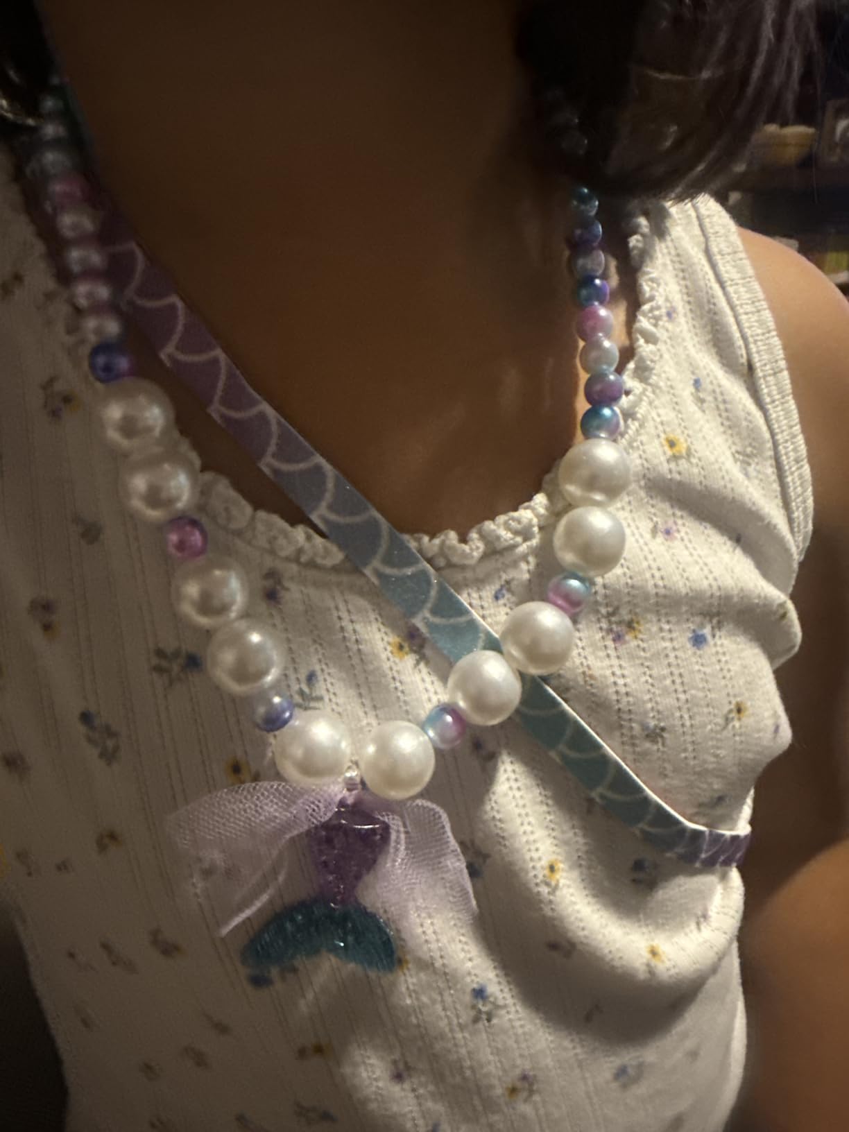 mibasies Purse for Little Girls Dress Up Jewelry Pretend Play Kids Accessories Mermaid Gifts - Customer Photo 3