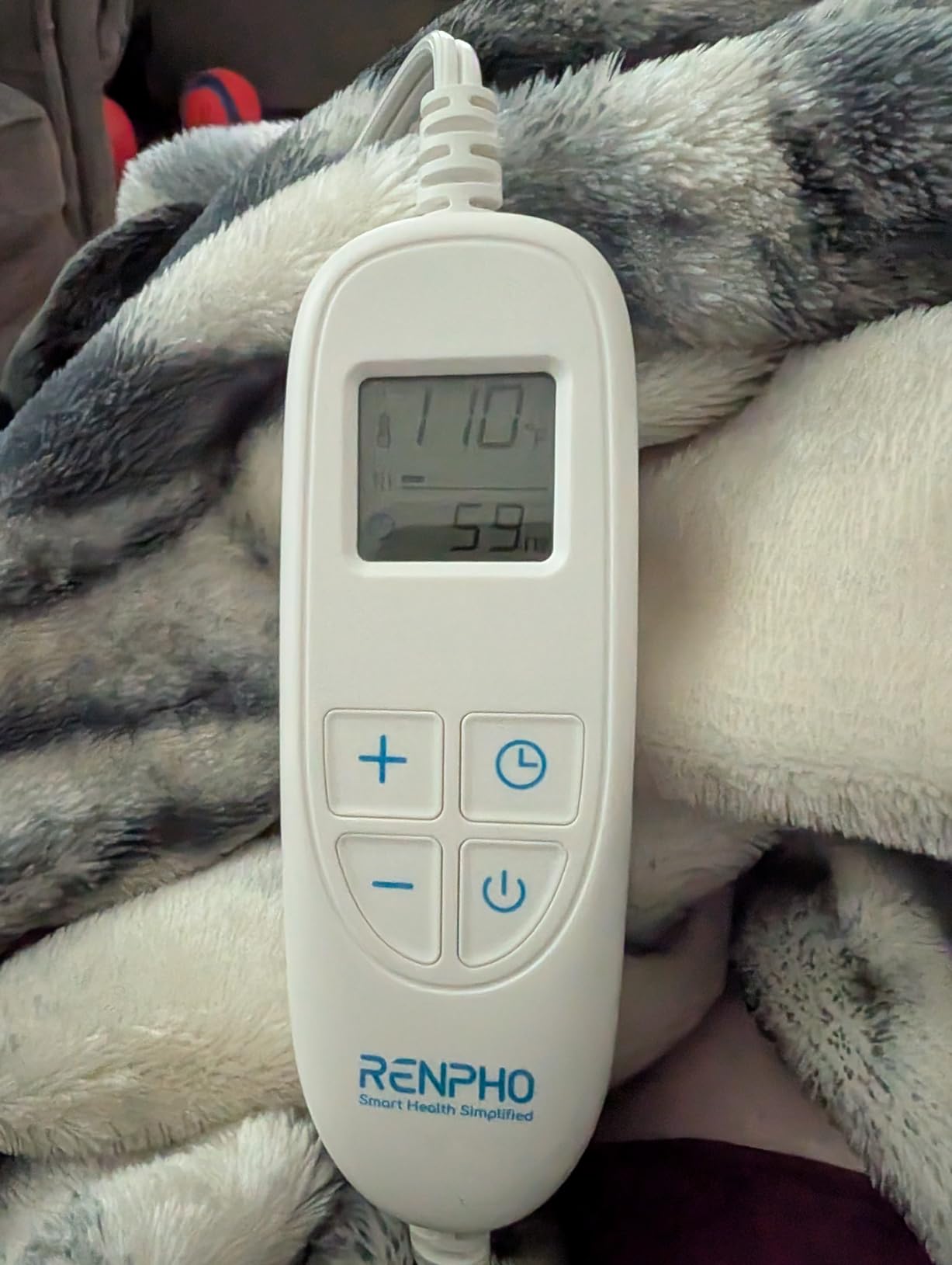 RENPHO Electric Heating Pad for Back, Birthday Christmas Gifts for Women Men Mom Dad Elderly, FSA Eligible Items Only List, Large Heat Pad for Neck Shoulders, 24