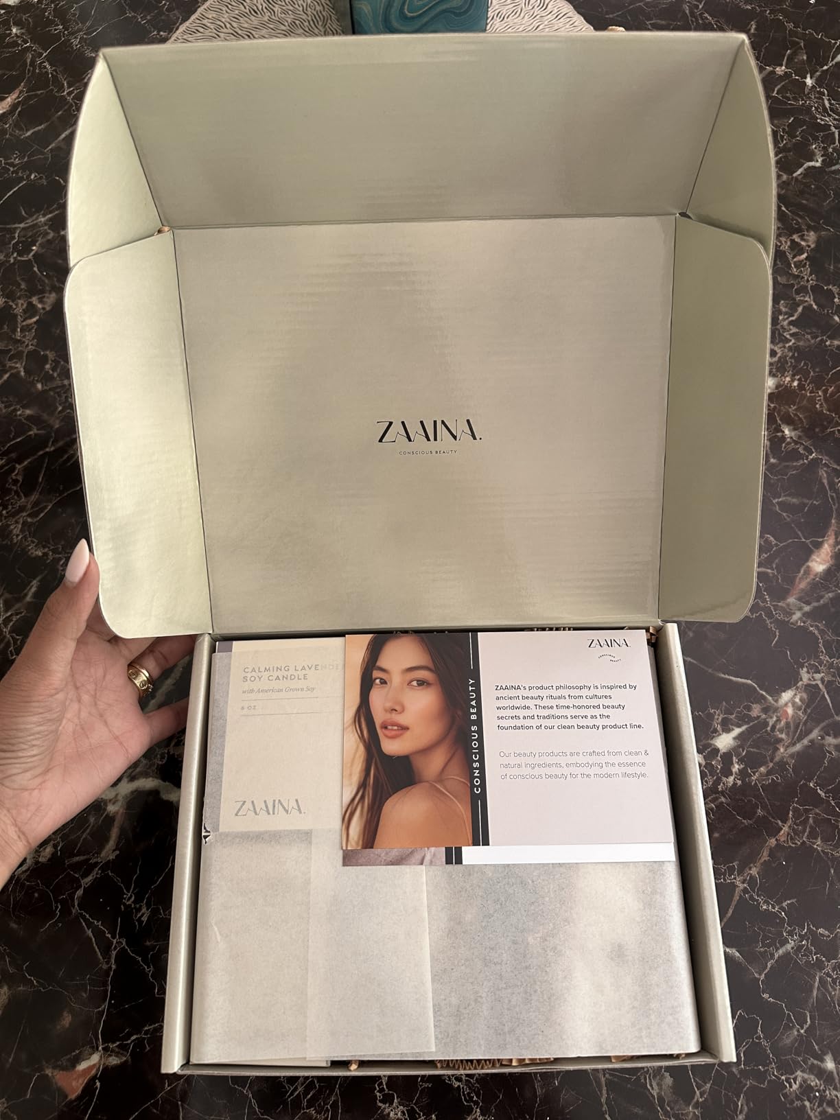 ZAAINA Spa Gift Set for Her - Relaxation Spa Kit for Women, Holiday Spa Gift Basket, Pampering At Home Bath and Body Self Care Spa Package, Christmas Gifts for Mom Wife, Spa Birthday Gifts for Women - Customer Photo 1