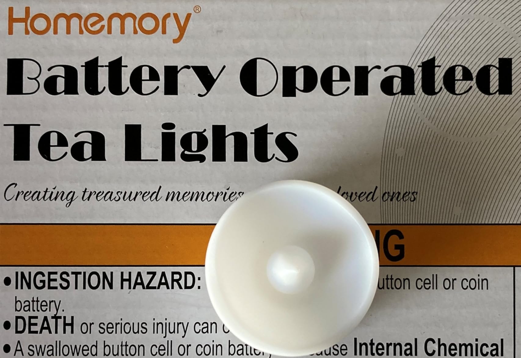 Homemory Red Tea Lights Candles Battery Operated, 200+Hour Flameless Flickering Fake Electric LED Colored Tealights Candles for Party, Wedding, Anniversary, Halloween, Christmas, 24-Pack - Customer Photo 1