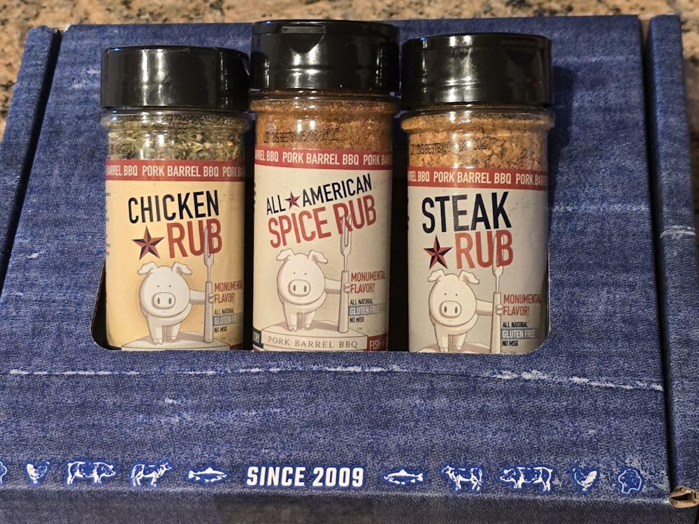 Pork Barrel BBQ Gifts for Men Set – BBQ Sauce Gift Set | The Ultimate Grilling Gift | Great on Chicken Wings, Pork, and Steak | Birthday Gifts, Gifts for Him - Customer Photo 2