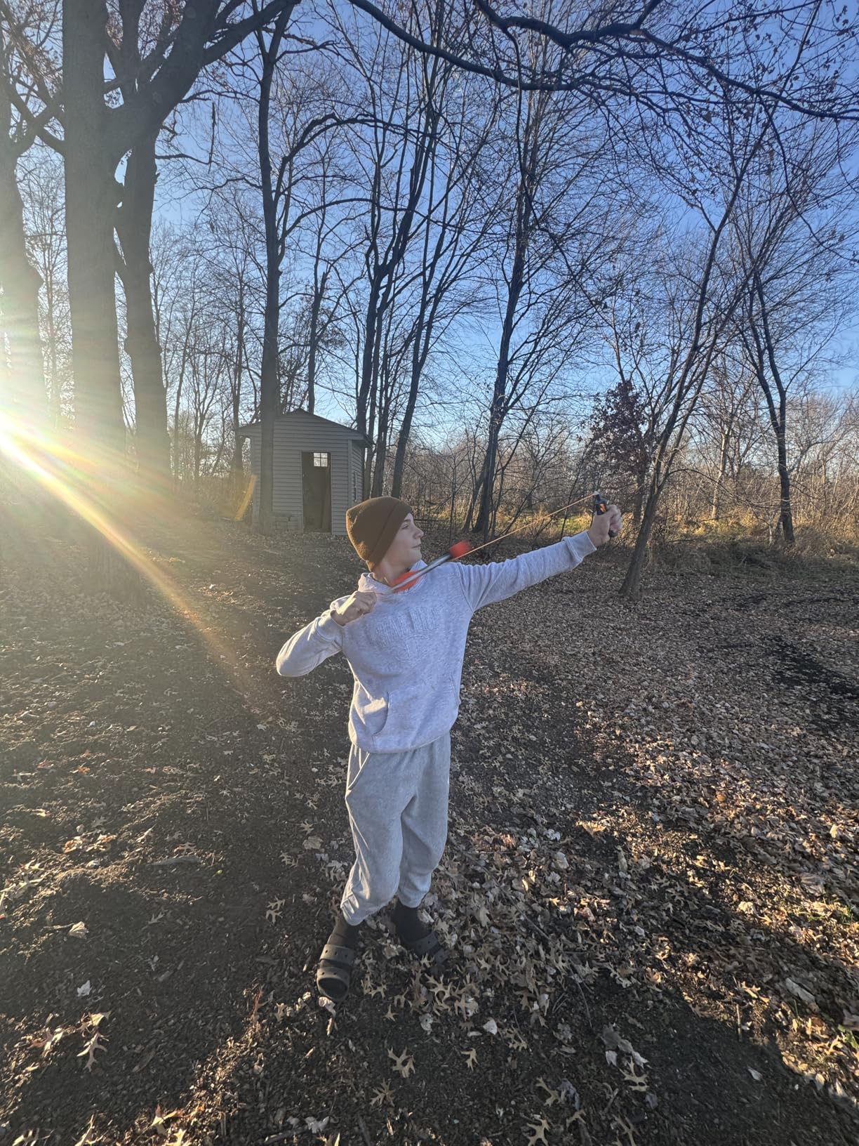 Toy Rocket Launcher for Kids: Outdoor Toys Slingshot Rocket Launchers - Best Gifts for Boys & Girls All Ages - Fun Stocking Stuffers for Kids & Teen Boy Gifts for 8 9 10 11 12+ Year Old Boys Gift Idea - Customer Photo 1