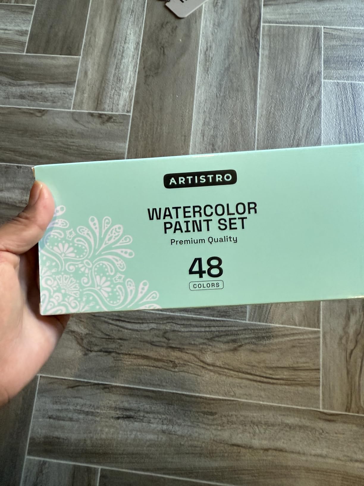 ARTISTRO Watercolor Paint Set - Portable Paint Kit - Perfect for Gifting to Adults, Teens, Tweens, & Kids - Customer Photo 1