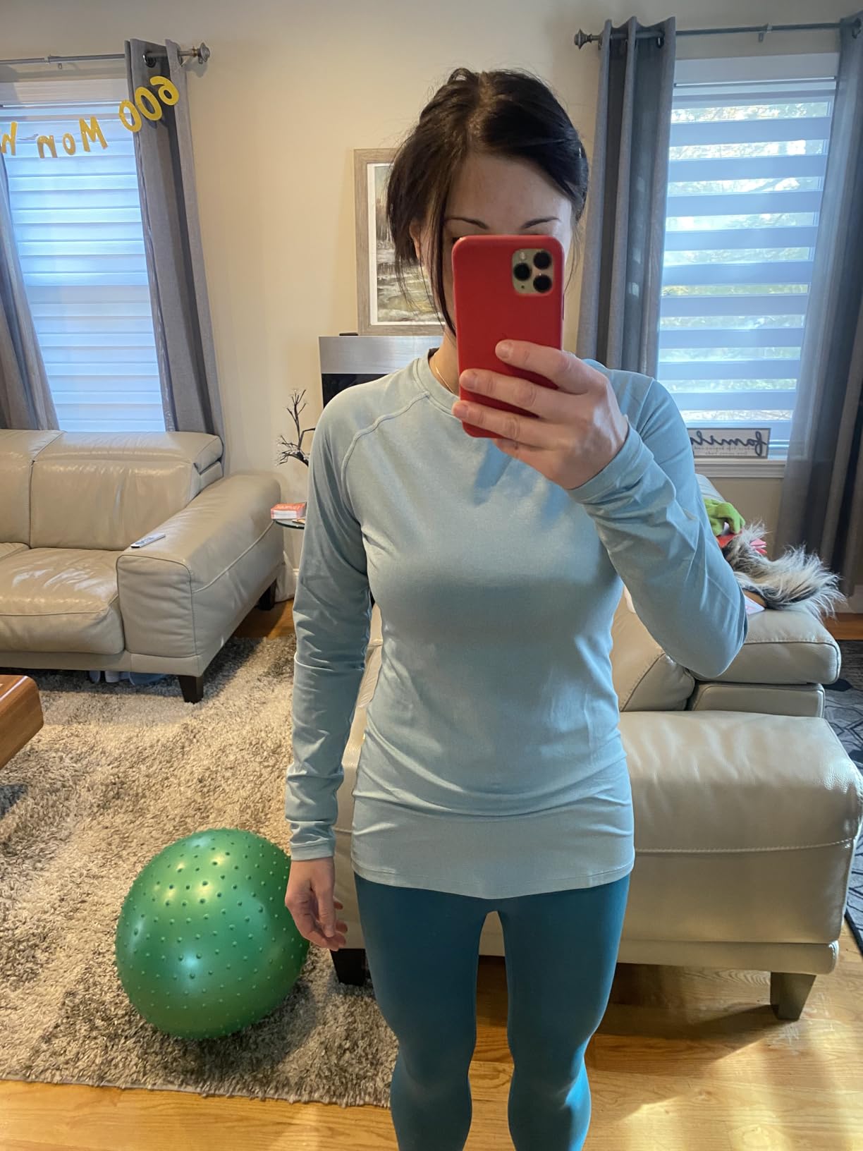 TCA Super Thermal Long Sleeve Women Running, Ski Base Layer - Compression Shirts Woman - Customer Photo 1