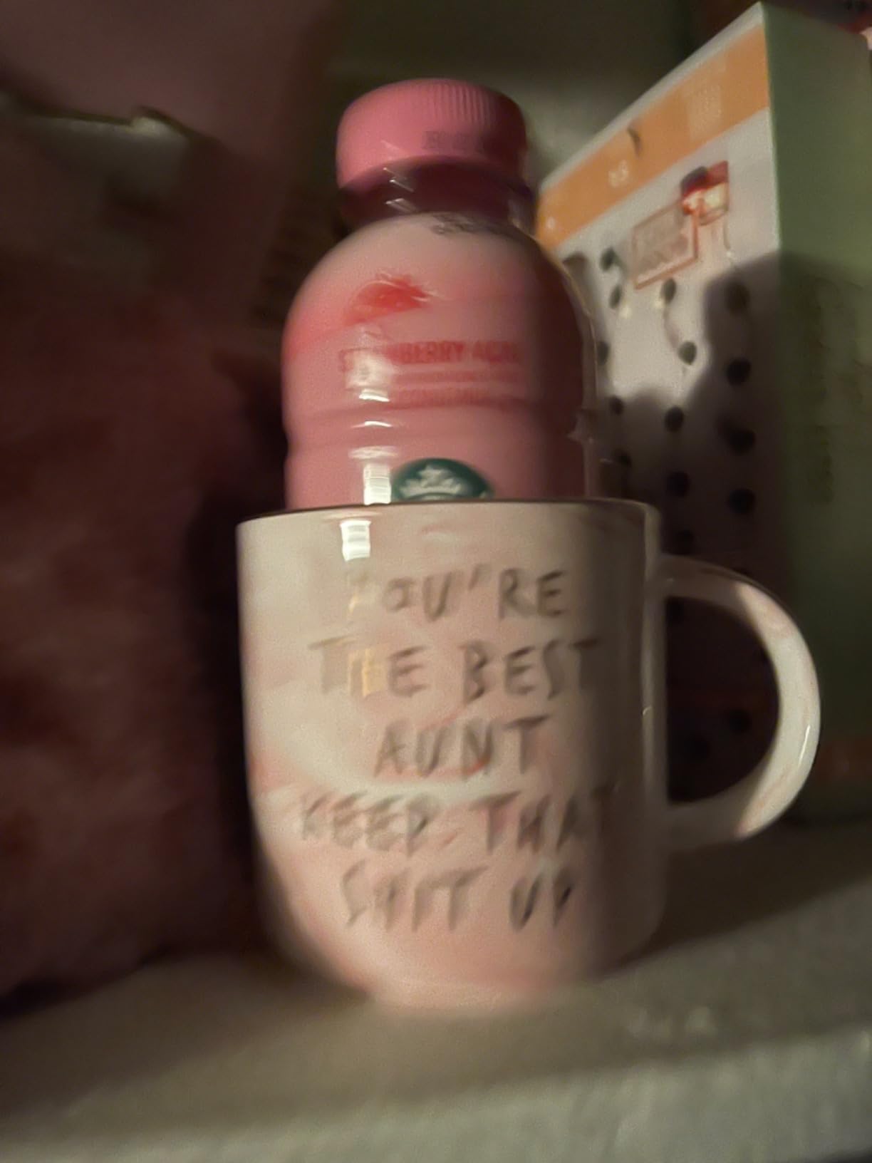 Hendson Aunt Gifts from Niece, Nephew - You're The Best Aunt Keep That S Up - Funny Gift for Auntie - BAE Best Auntie Ever Gifts for Birthday - Great Favorite Aunty Mug, Ceramic Coffee Cup - Customer Photo 2