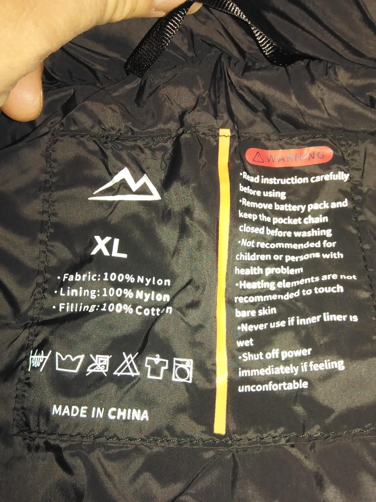 Loowoko Heated Vest for Men with Battery Pack Included, Rechargeable Electric Heating Jacket Coat, Lightweight Warming Vests Customer Review Loowoko Heated Vest for Men with Battery Pack Included, Rechargeable Electric Heating Jacket Coat, Lightweight Warming Vests - Customer Photo 4