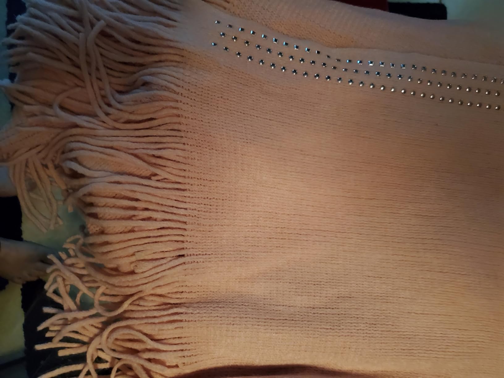 Moss Rose Women's Travel Plaid Shawl Wrap Open Front Poncho Cape for Fall Winter - Customer Photo 1