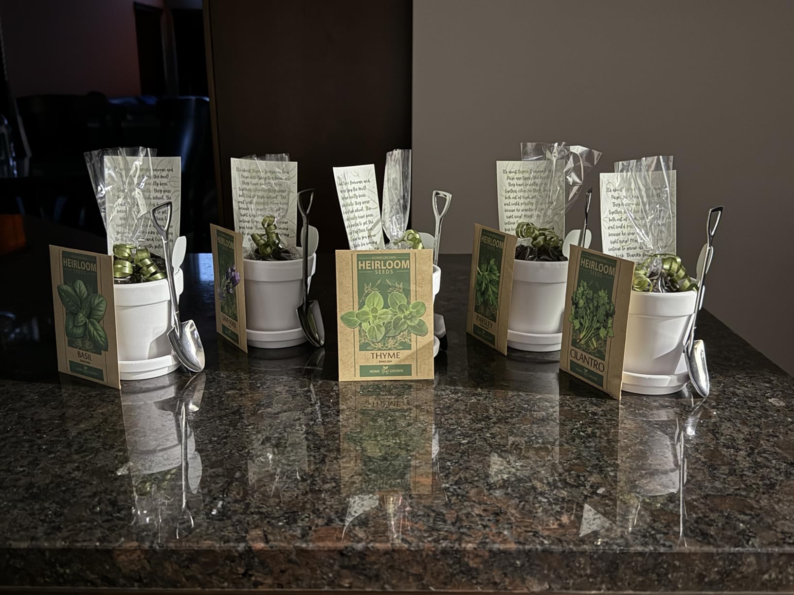 HOME GROWN Gift Herb Kit – 8 Herb Seeds Set with Basil, Cilantro, Mint & More, Complete Indoor Grow Kit for Kitchen, Gardening Gifts for Women & Men - Customer Photo 2