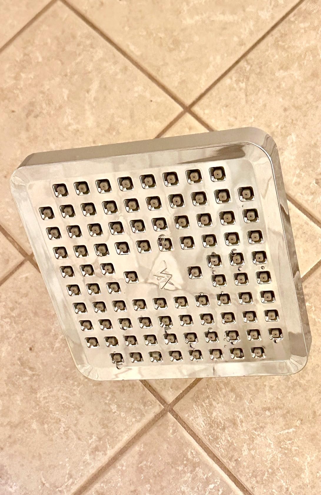 SparkPod Shower Head - High Pressure Rain - Premium Quality Luxury Design - 1-Min Install - Easy Clean Adjustable Replacement for Your Bathroom Shower Heads (Midnight Black Matte, 6 Inch Round) - Customer Photo 1