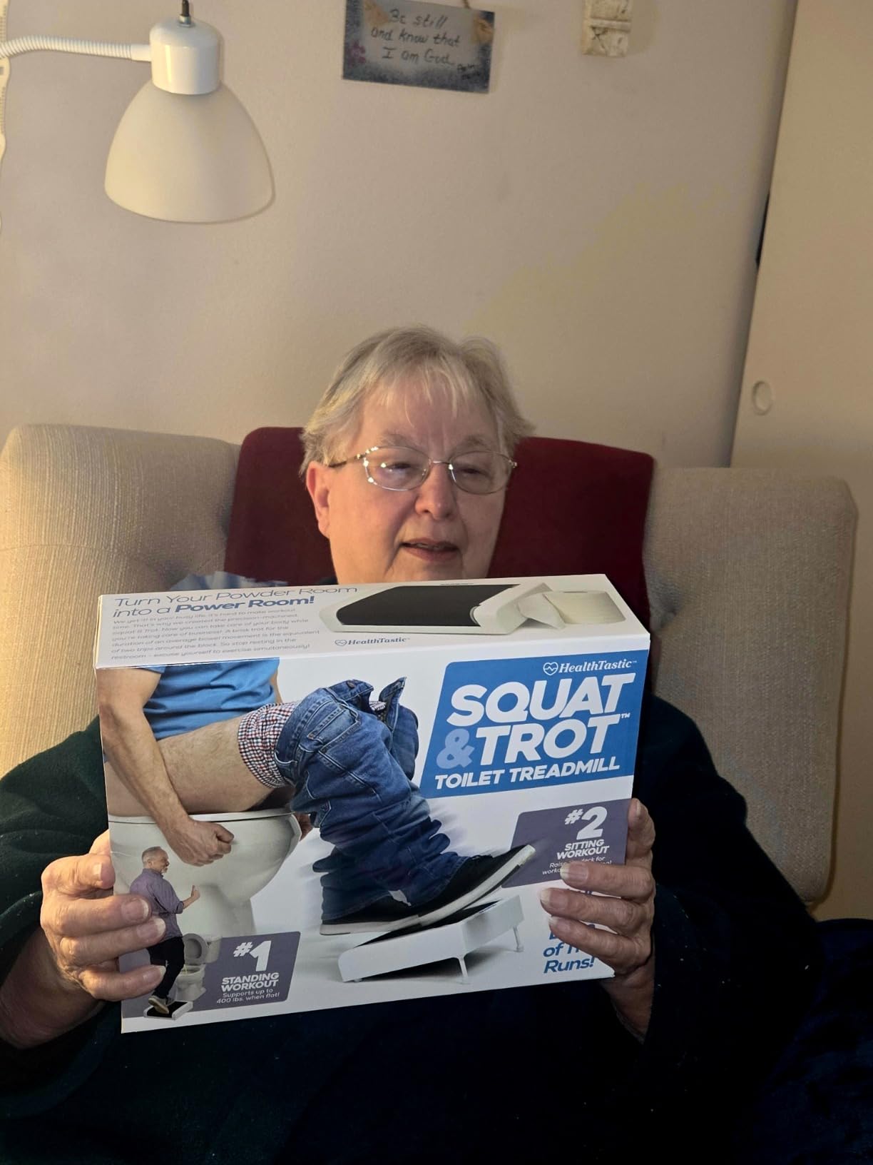 Prank-O Original Prank Gift Box, Wrap Your Real Present in a Funny Authentic Prank-O Gag Present Box, Novelty Gifting for Pranksters, Christmas Gift Wrap, Shark Tank Box (Tidy Tips) Customer Review Prank-O Original Prank Gift Box, Wrap Your Real Present in a Funny Authentic Prank-O Gag Present Box, Novelty Gifting for Pranksters, Christmas Gift Wrap, Shark Tank Box (Tidy Tips) - Customer Photo 2