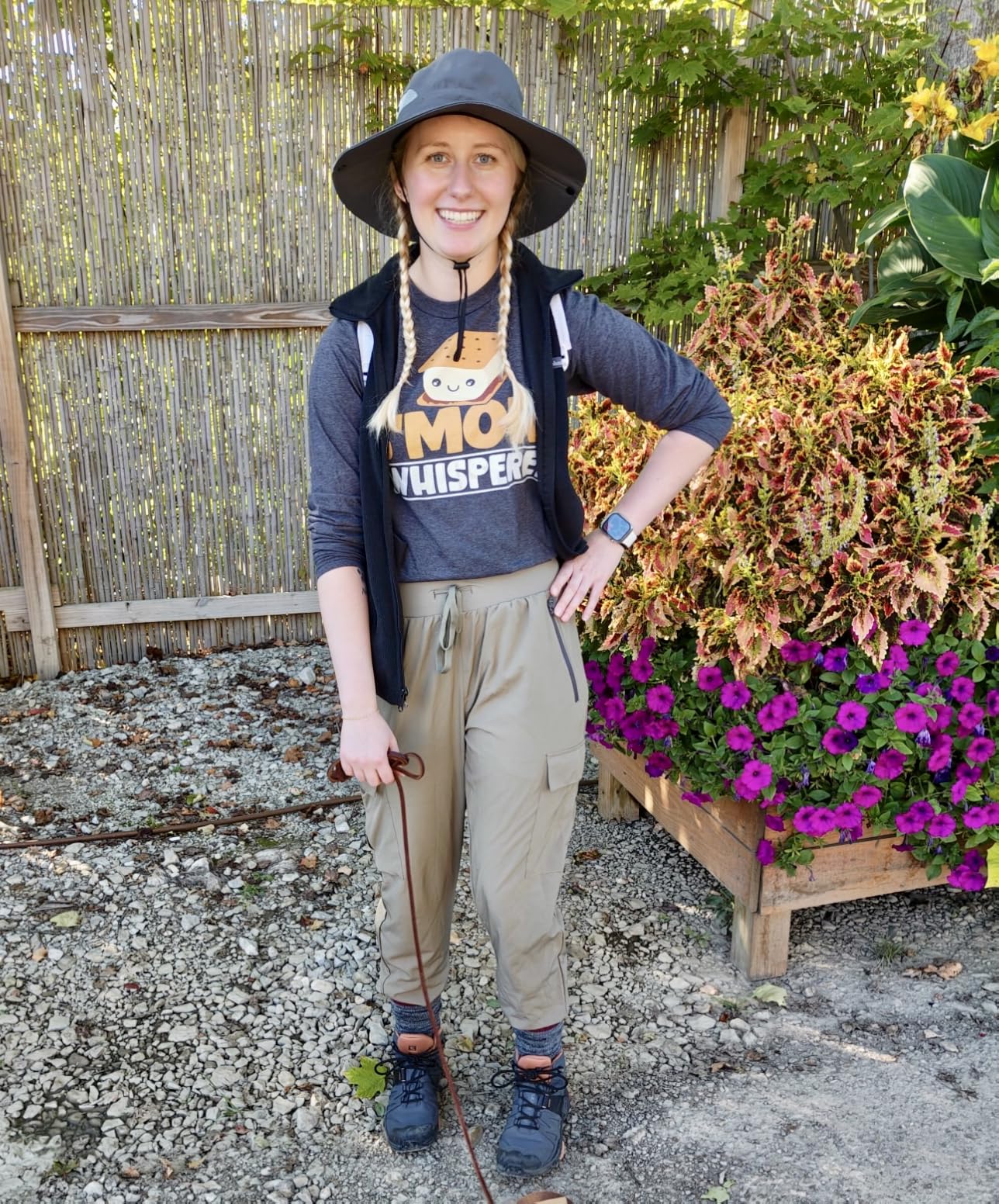 Libin Women's Cargo Joggers Lightweight Quick Dry Hiking Pants Athletic Lounge Casual Travel - Customer Photo 2