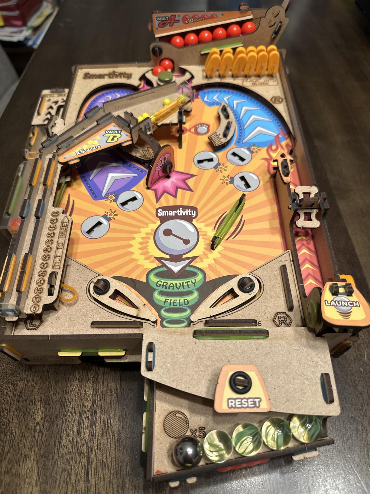 Smartivity DIY Pinball Machine for Kids 8-14 Years Old | Global Award Winning Arcade Game | Build Your Own Pinball I Birthday Gift for Smart Kids | STEM Toy for Boys & Girls - Customer Photo 2