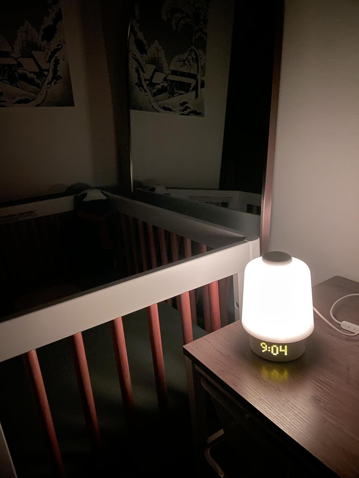 Hatch Rest Baby Sound Machine, Night Light | 2nd Gen | Registry Essential, Sleep Trainer, Routine Builder, Time-to-Rise Alarm Clock, White Noise Soother, Nursery Stories, Toddler Kids Bedroom (Wi-Fi) - Customer Photo 1