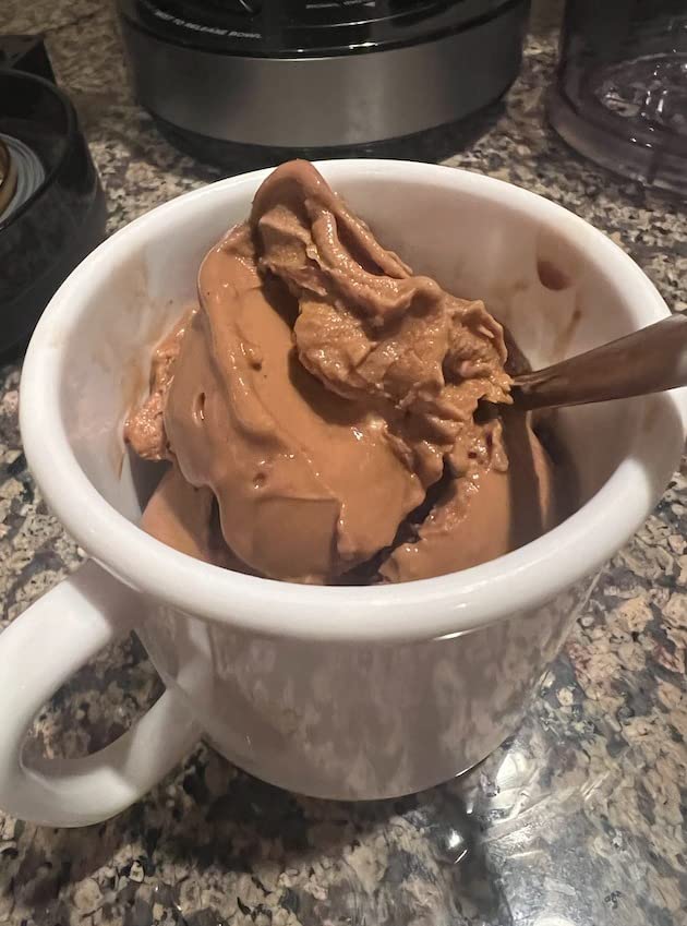 Ninja NC301 CREAMi Ice Cream Maker, for Gelato, Mix-ins, Milkshakes, Sorbet, Smoothie Bowls & More, 7 One-Touch Programs, with (2) Pint Containers & Lids, Compact Size, Perfect for Kids, Silver - Customer Photo 3