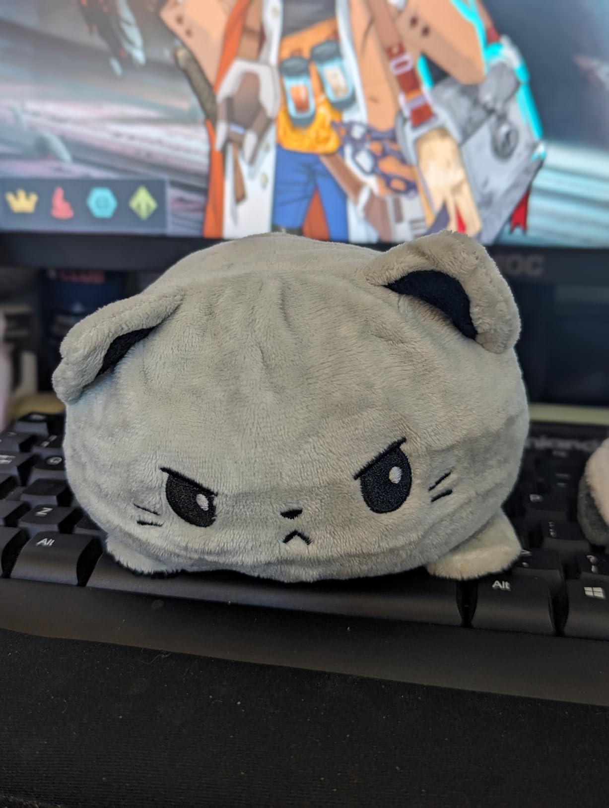 TeeTurtle - The Original Reversible Dog Plushie - Corgi - Cute Sensory Fidget Stuffed Animals That Show Your Mood - Customer Photo 2