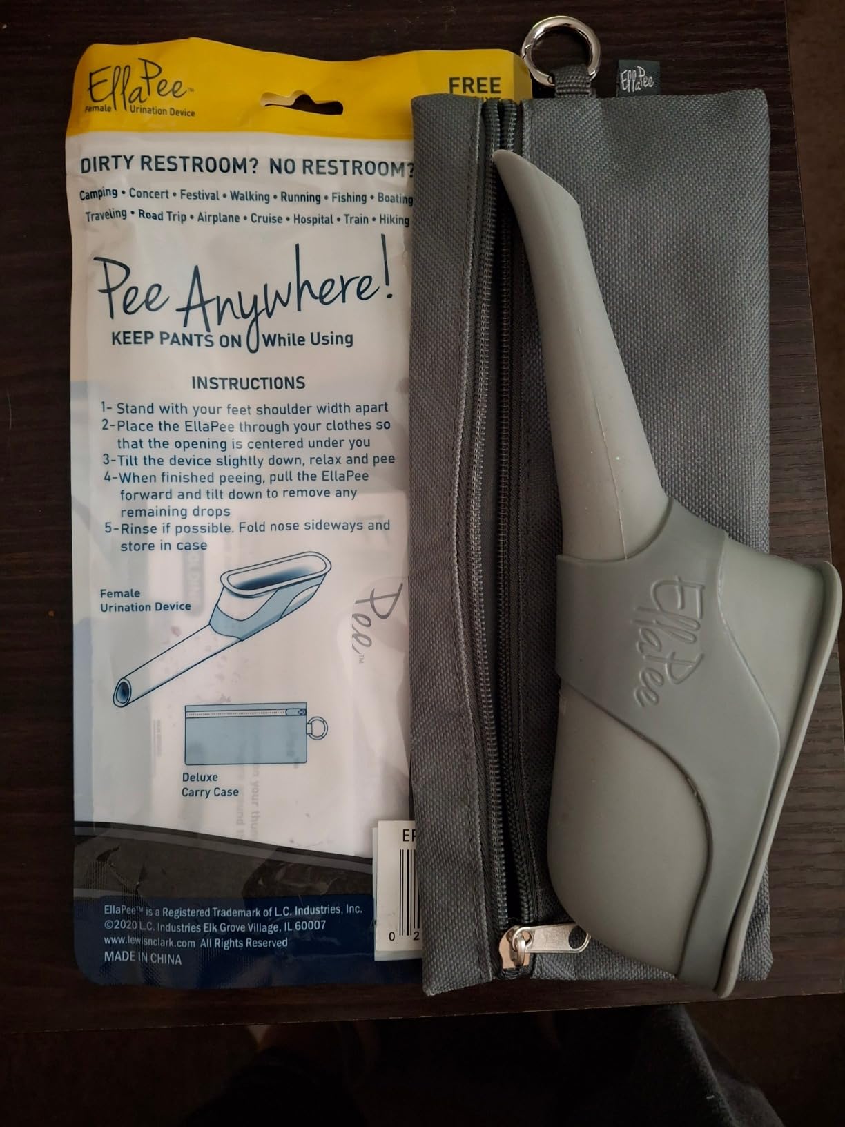 Lewis N. Clark EllaPee Female Urination Device - Customer Photo 2