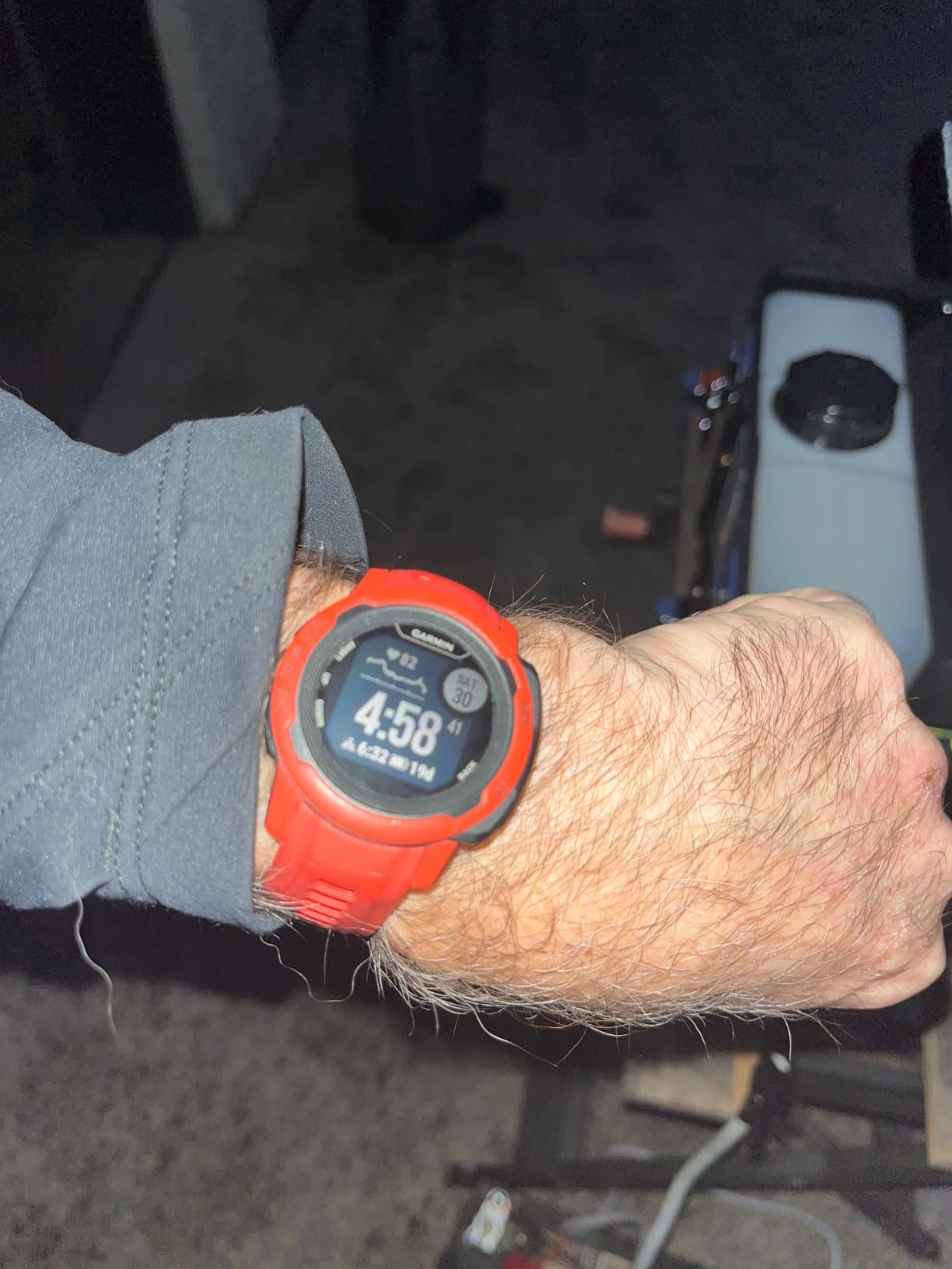 Garmin Approach S12, Easy-to-Use GPS Golf Watch, 42k+ Preloaded Courses, Black, 010-02472-00 customer photo 2