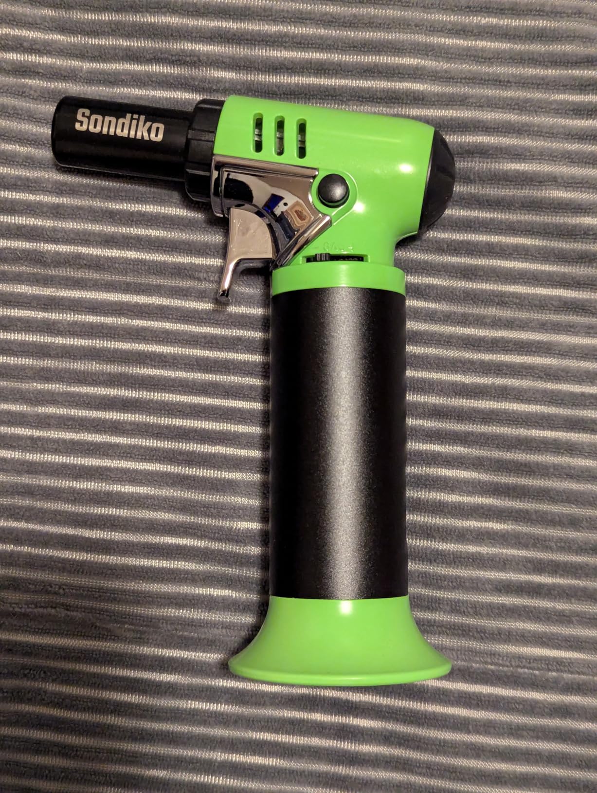 Sondiko Butane Torch Lighter with Visible Fuel Window, Refillable Soldering Torch with Adjustable Flame for Welding, Resin Art, Industrial(Butane Gas Not Included) - Customer Photo 1