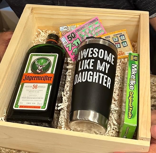 NewEleven 20 Oz Tumbler - Gifts for Dad from Kids - Dad Birthday Gift - Gifts for Father from Daughter/Son - Father Mug - Christmas/Birthday/Anniversary/Fathers Day - Customer Photo 3