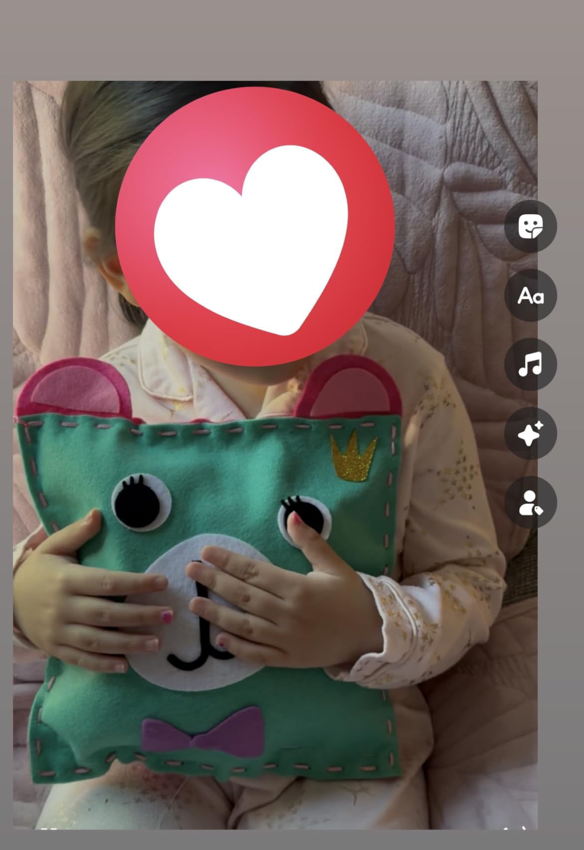 KRAFUN My First Sewing Kit for Beginner Kids Arts & Crafts, 7 Easy DIY Projects of Stuffed Animal Dolls and Plush Pillow Craft, Instructions & Felt, Gift for Girls, Boys, Learn to Sew, Embroidery - Customer Photo 1