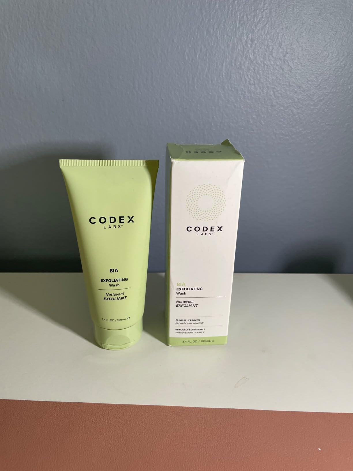 Codex Labs Bia Exfoliating Face Wash 2.0 - Gentle Facial Cleanser for Women, Dry & Sensitive Skin - Vegan Face Cleanser with Jojoba & Milk Thistle, All Skin Types, Cruelty-Free Skincare (3.4oz) - Customer Photo 0