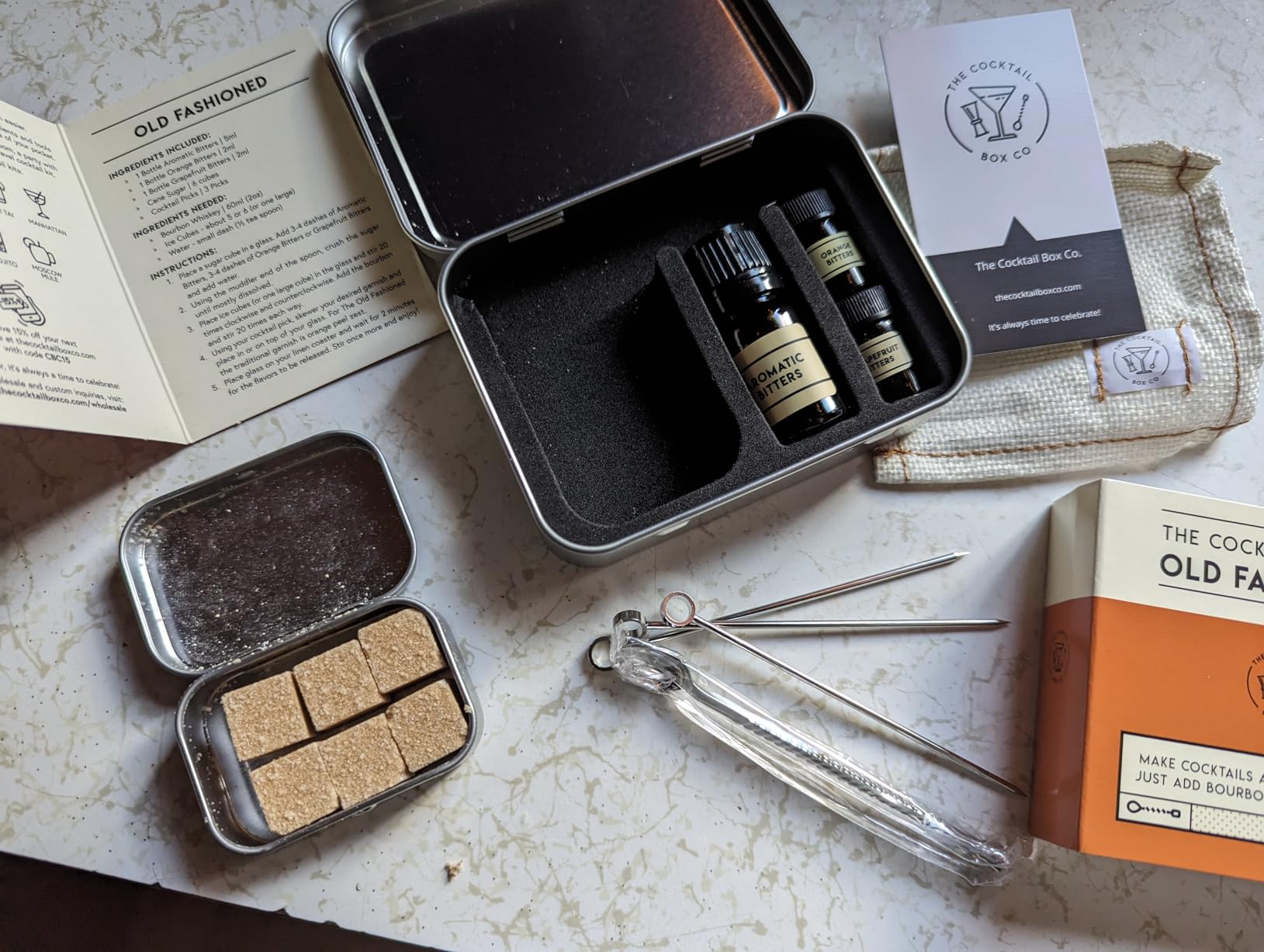 The Cocktail Box Co. Manhattan Cocktail Kit - Handcrafted Mixology Set for Him or Her - 1 Kit Customer Review The Cocktail Box Co. Manhattan Cocktail Kit - Handcrafted Mixology Set for Him or Her - 1 Kit - Customer Photo 1