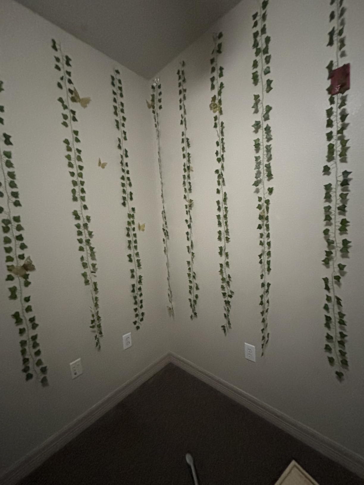 SAOROPEB 3D Butterfly Wall Decor - 48 Pcs, 4 Styles, 3 Sizes, Gold Butterfly Decorations for Birthday & Party Celebrations, Removable Stickers - Customer Photo 2