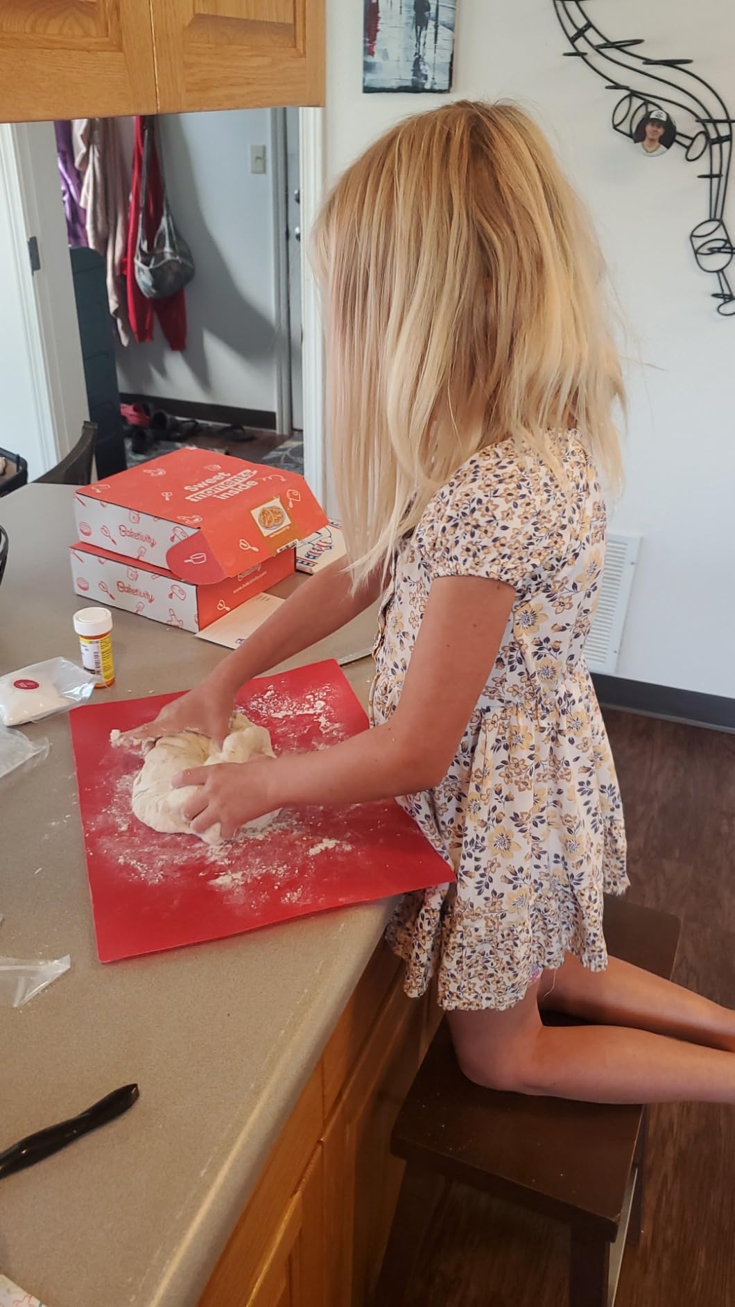 Pretzel Making Kit - Real Cooking Set for Kids Ages 5-12+ with Recipe and Ingredients - Kids Baking Set for Girls & Boys - Great Gift for Family Bonding - Customer Photo 4