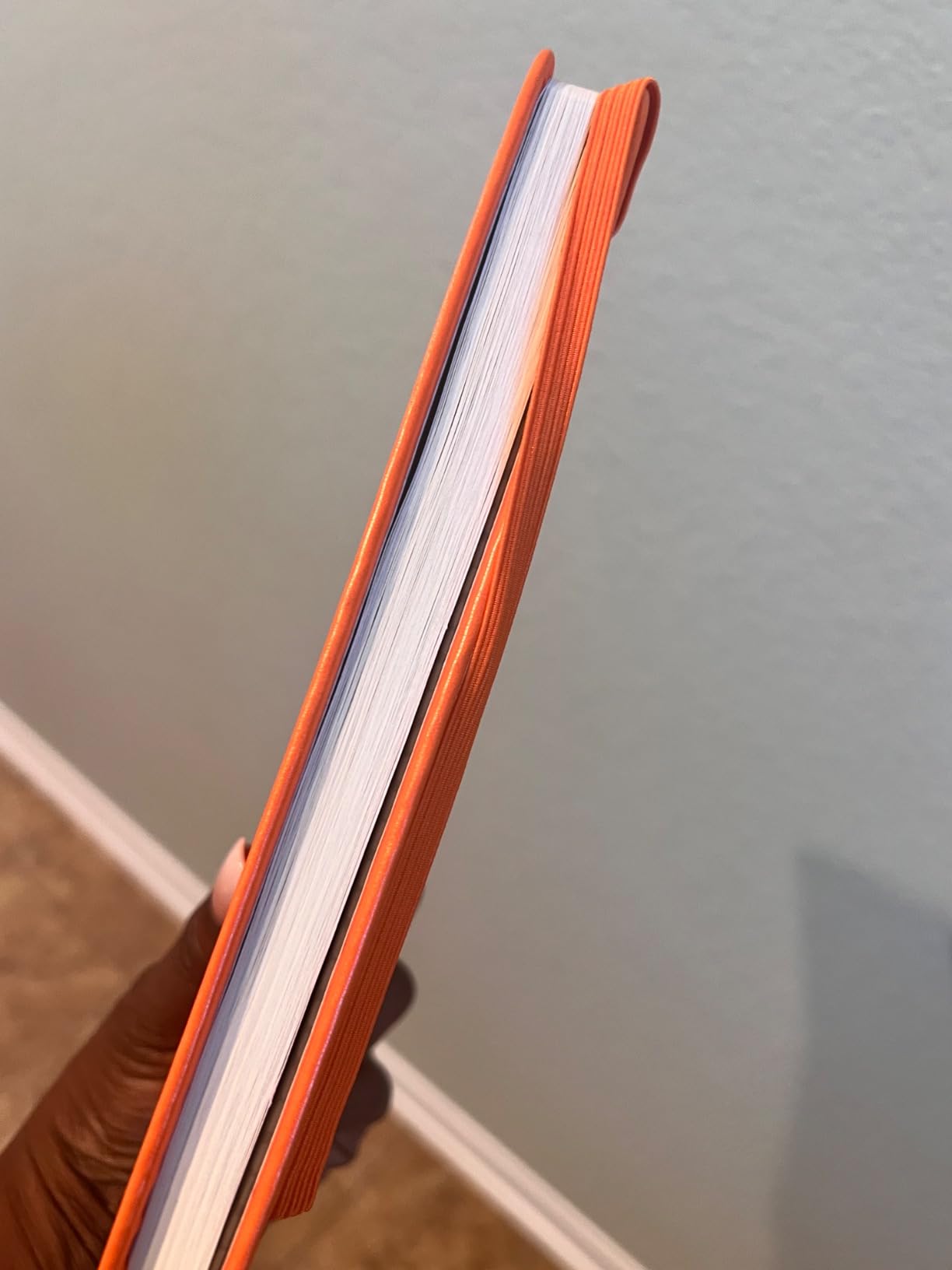 SETTINI Dotted Journal - A5 Vegan Leather Notebook, 192 Archival-Quality Pages, QuillEase Bleed-Free Paper, Inner Pocket & Bookmark, Ideal for Bullet Journaling & Christmas Gifts - Black Dragonfly - Customer Photo 2