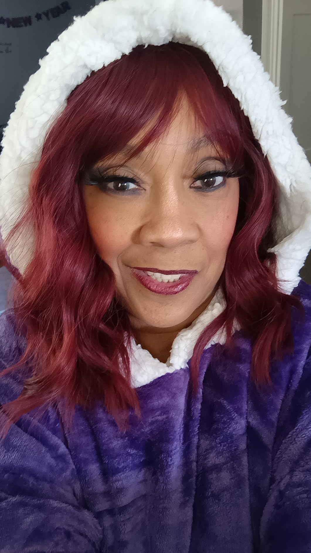 yescool Wearable Blanket Hoodie - Birthday Christmas Gifts for Women Mom Girlfriend, Oversized Flannel Sherpa Cozy Hooded Blanket Sweatshirt Adult With Hood Pocket & Sleeves, One Size Fits All (Grey) - Customer Photo 1