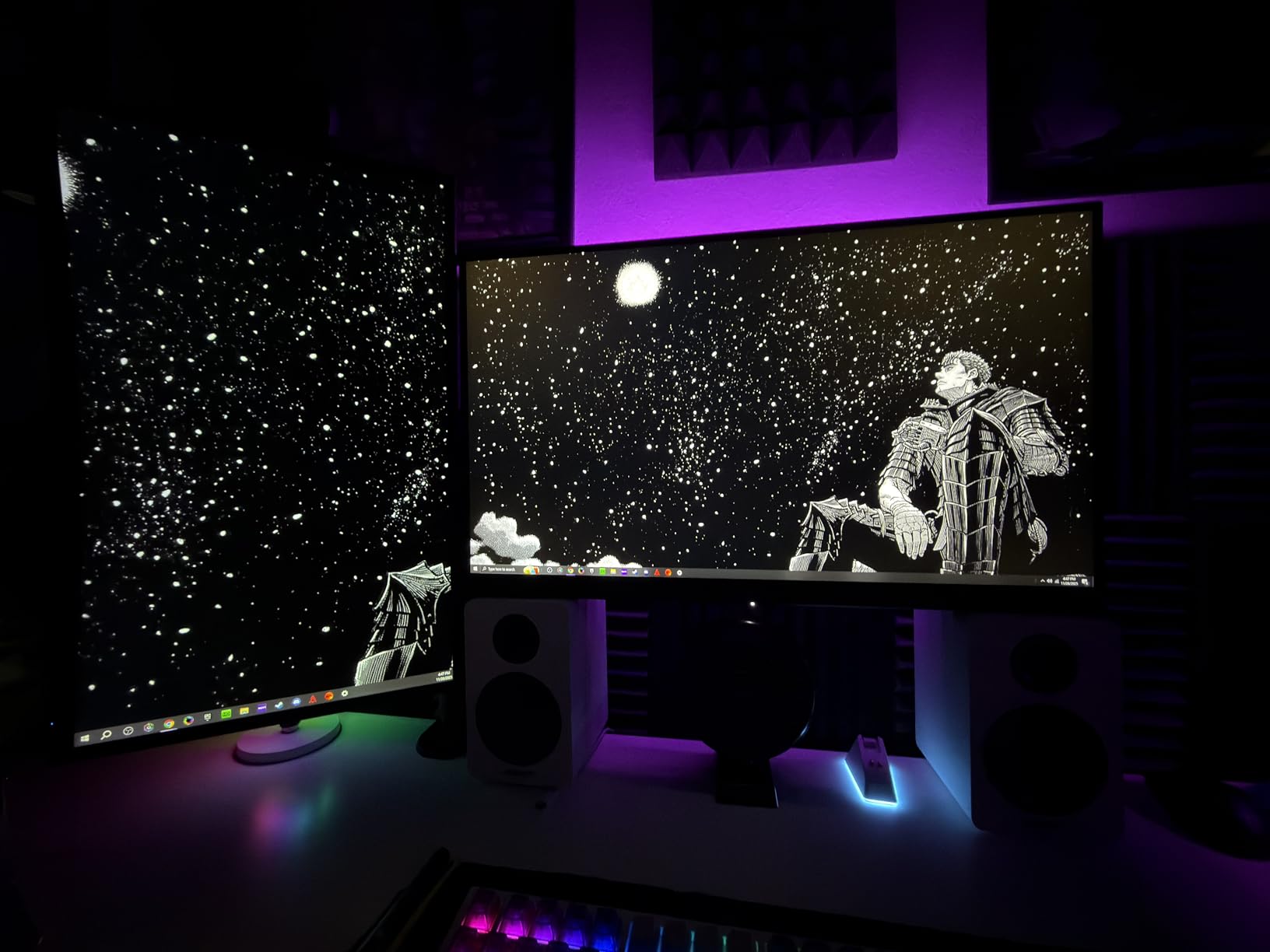 Govee Smart LED Light Bars, Work with Alexa and Google Assistant, RGBICWW WiFi TV Backlights with Scene and Music Modes for Gaming, Pictures, PC, Room Decoration - Customer Photo 1