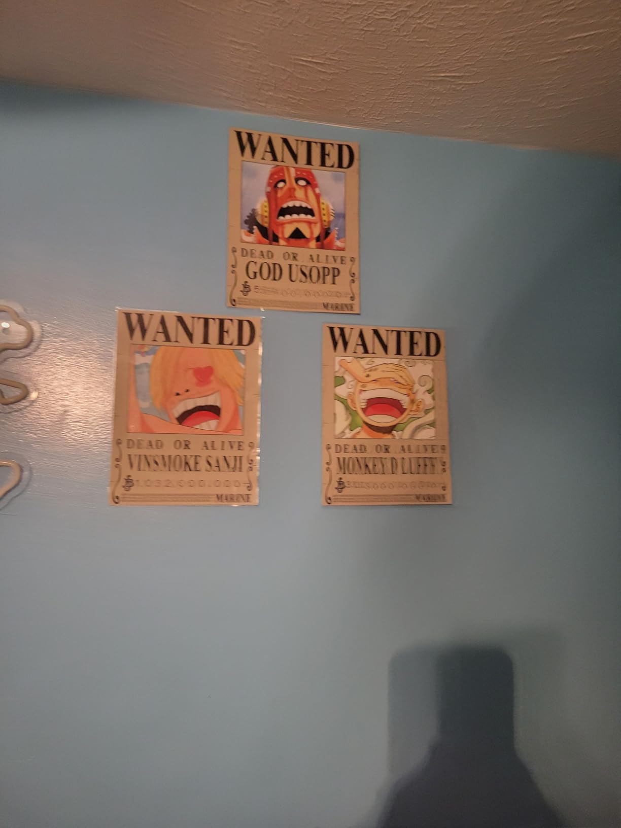 TYZZHOA 25PCS Anime [OP] Wanted Posters 30×21cm, New Bounty Edition, Straw Hat Pirates Crew Nika Luffy 3 Billion, Zoro, Sanji, [OP] Anime Gifts - Customer Photo 1