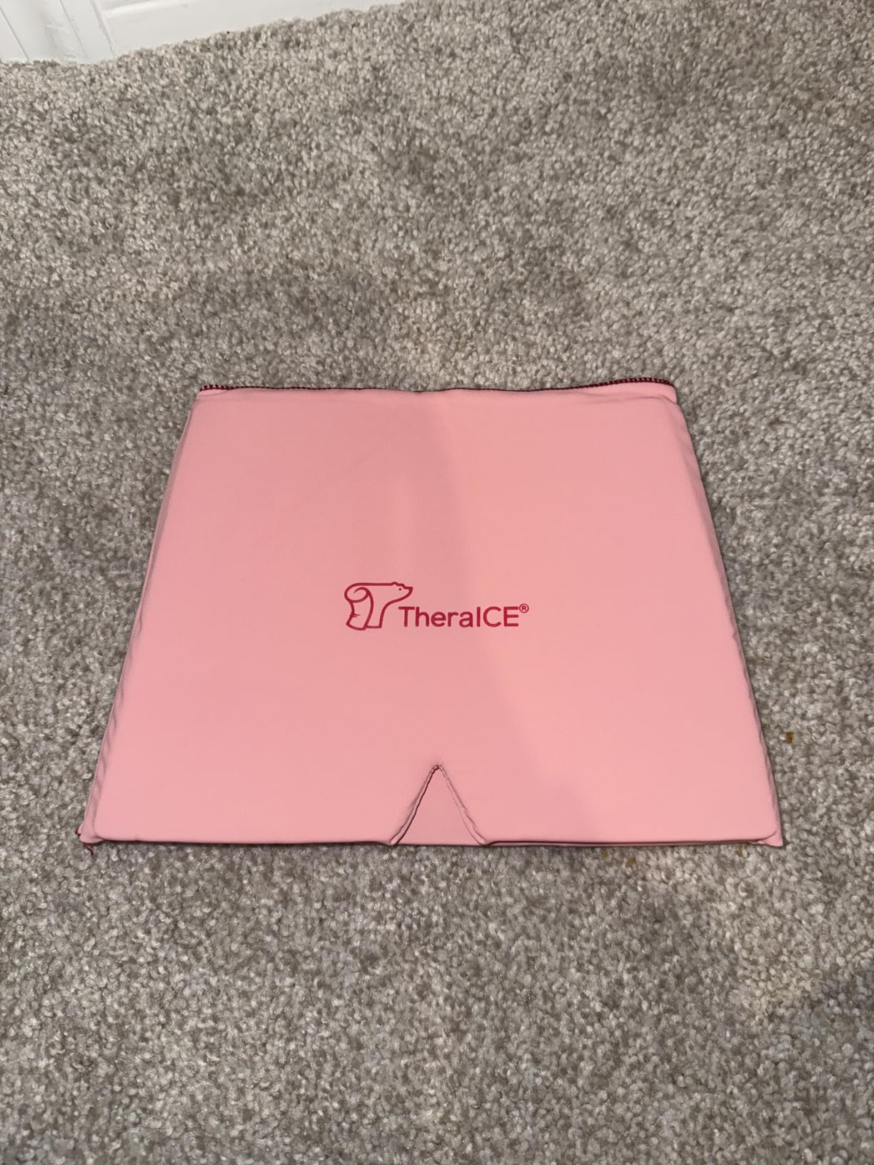 TheraICE Headache Relief Cap, Migraine Ice Pack Mask Products, Women Cooling Gel Hat, Face Cold Compress Head Wrap for Her Stress. Great Birthday Gift for Mom, Sister, Grandma, Girlfriend, & Teacher - Customer Photo 2