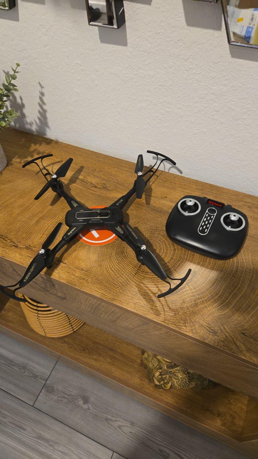 Drone with Camera, SYMA X600W Foldable 1080P FPV Camera Drones for Adults Kids Remote Control Quadcopter Gift Toys for Boys Girls with Altitude Hold, Headless Mode, One Key Start, 3D Flips 2 Batteries - Customer Photo 1