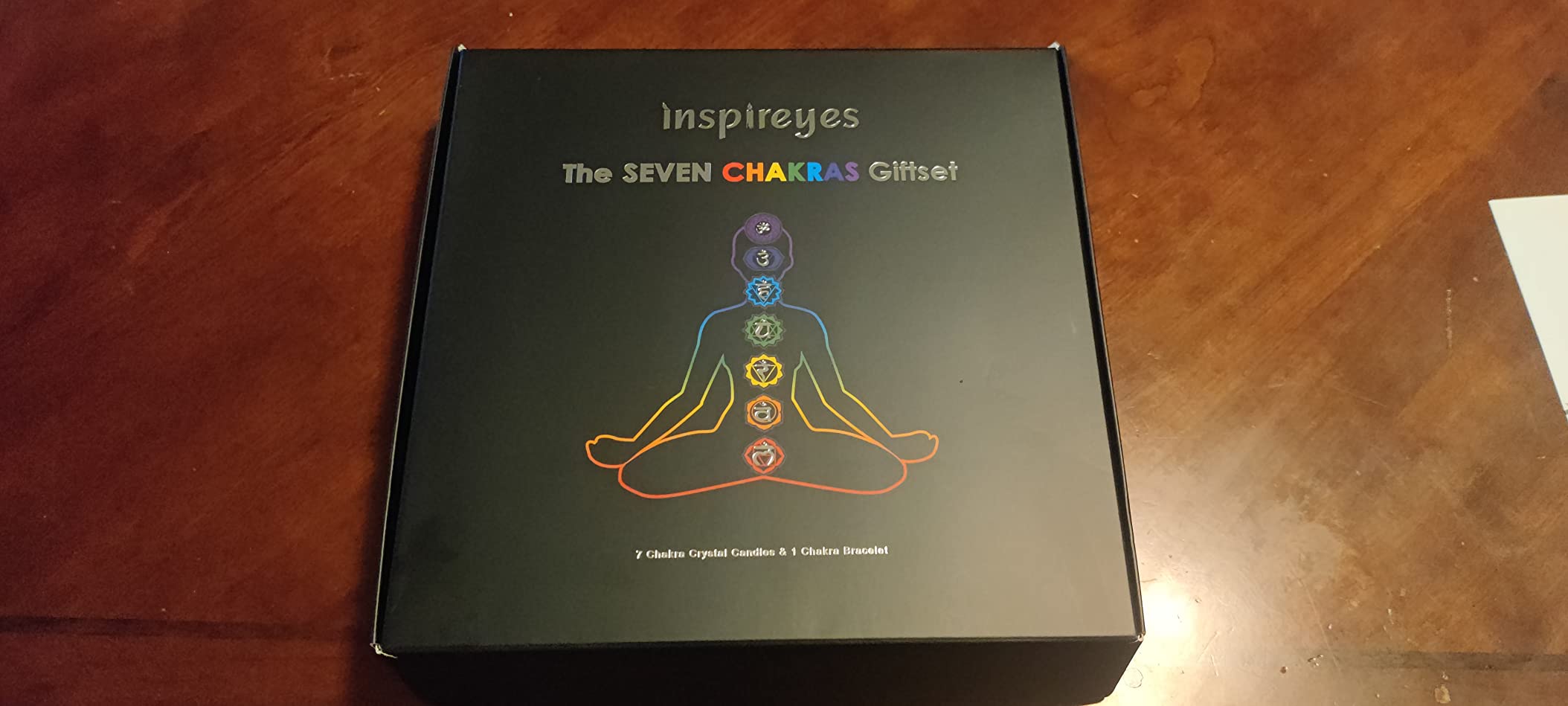 Chakra Candles with Premium Crystal and Healing Stones Luxury Meditation Scented Candles Gift Set for Women Stress Relief Spiritual Decor Healing Candles for Yoga, Aromatherapy - Customer Photo 2