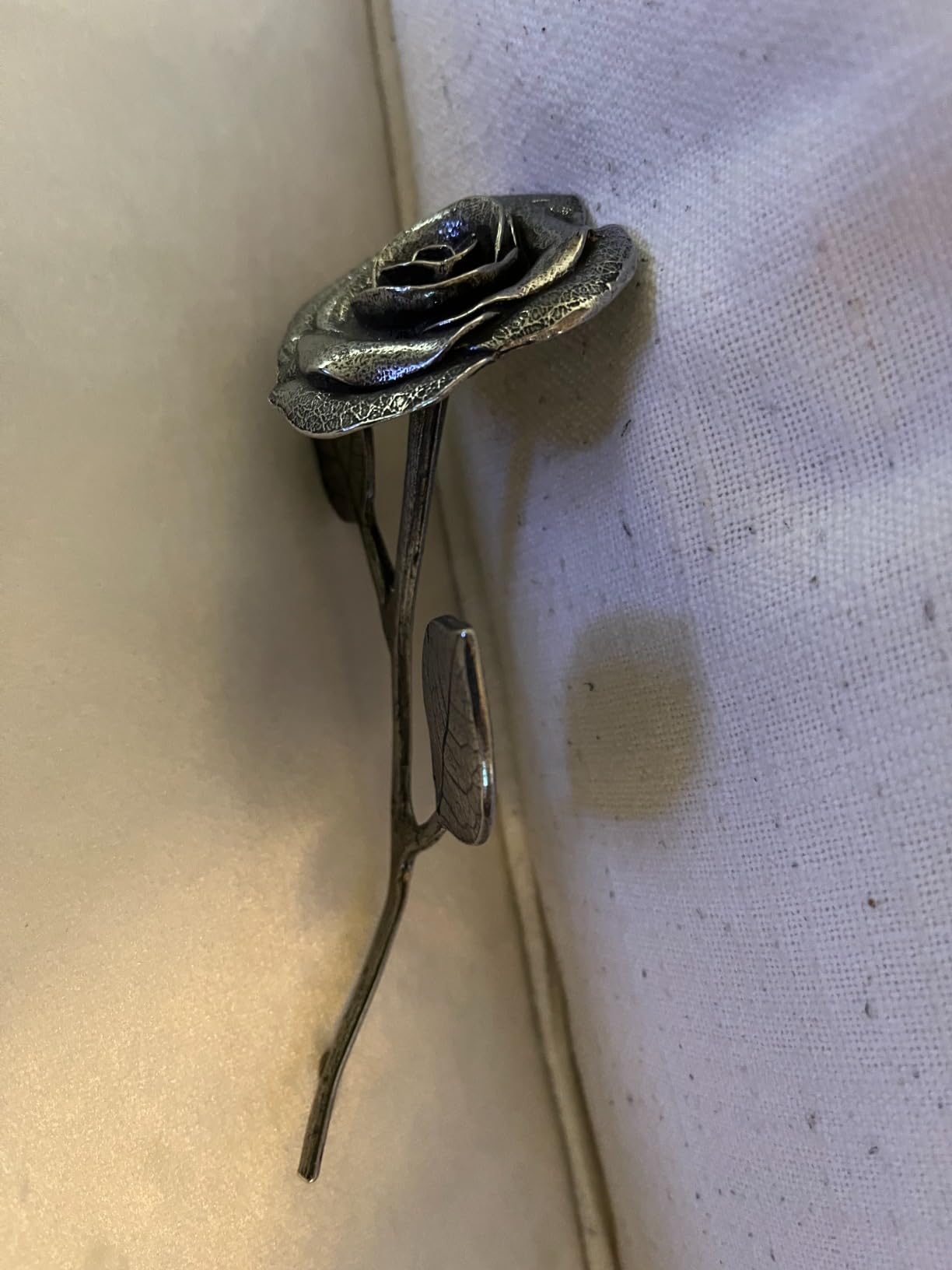 English Pewter Company 10th Tenth Tin Ten 10 Year Wedding Anniversary Everlasting Forever Rose Keepsake Gift [ANN101] - Customer Photo 2