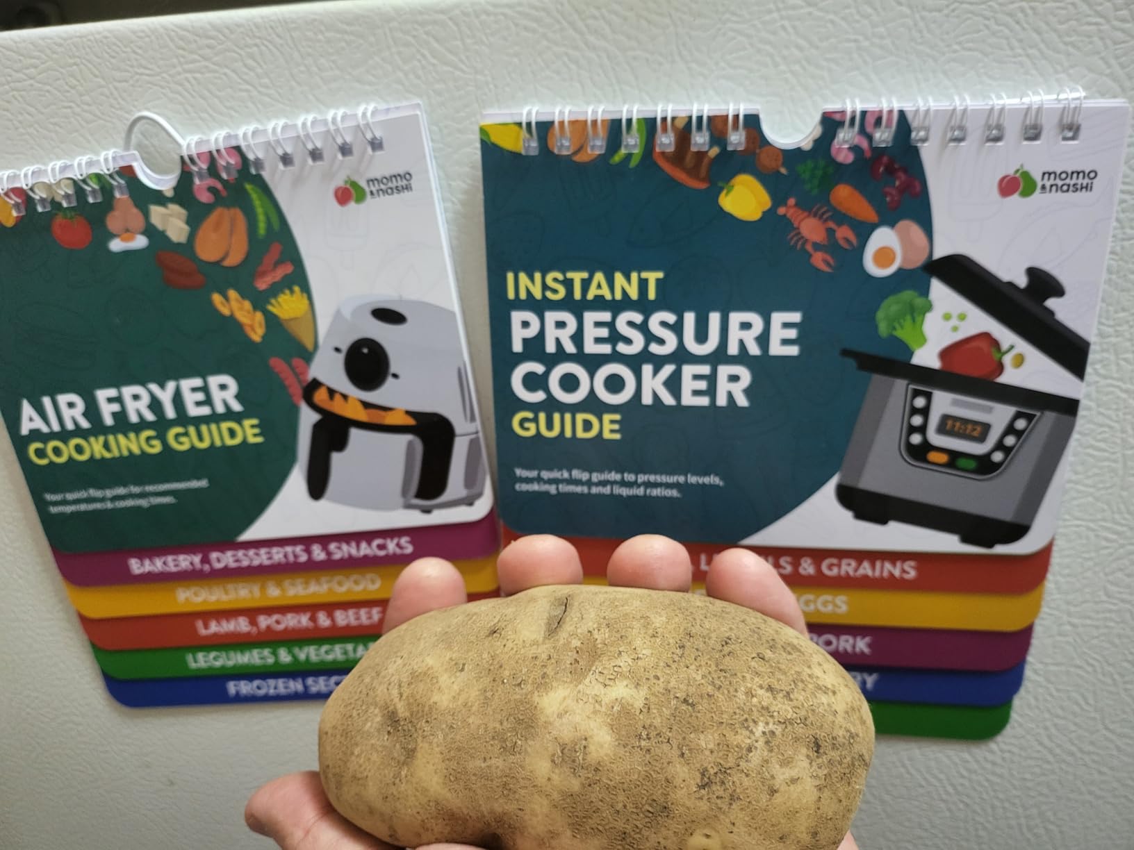 Air Fryer Cheat Sheet Magnets Cooking Guide Booklet - Air Fryer Cookbooks - Air Fryer Liners - Air Fryers Kitchen Gifts Gadgets 2025 and 2026 - Air Fryer Accessories - Air Fryer Cooking Guide - Customer Photo 2