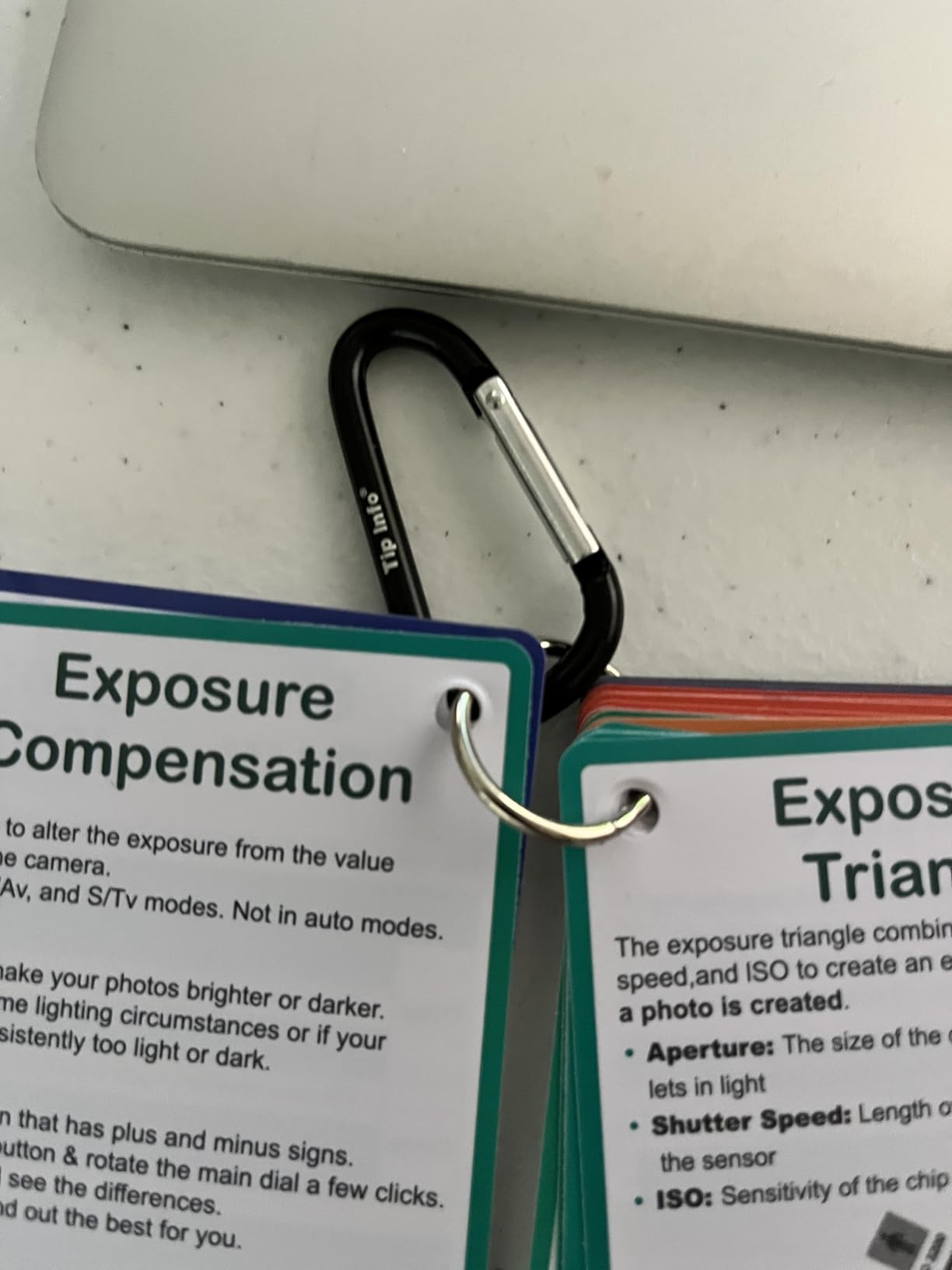 DSLR Cheat Sheet Photography Accessories Camera Accessories for Canon Nikon Sony Photography Gifts for Photographer Quick Reference Cards Guides Tips Settings Exposure Modes Composition And More 4×3in - Customer Photo 1