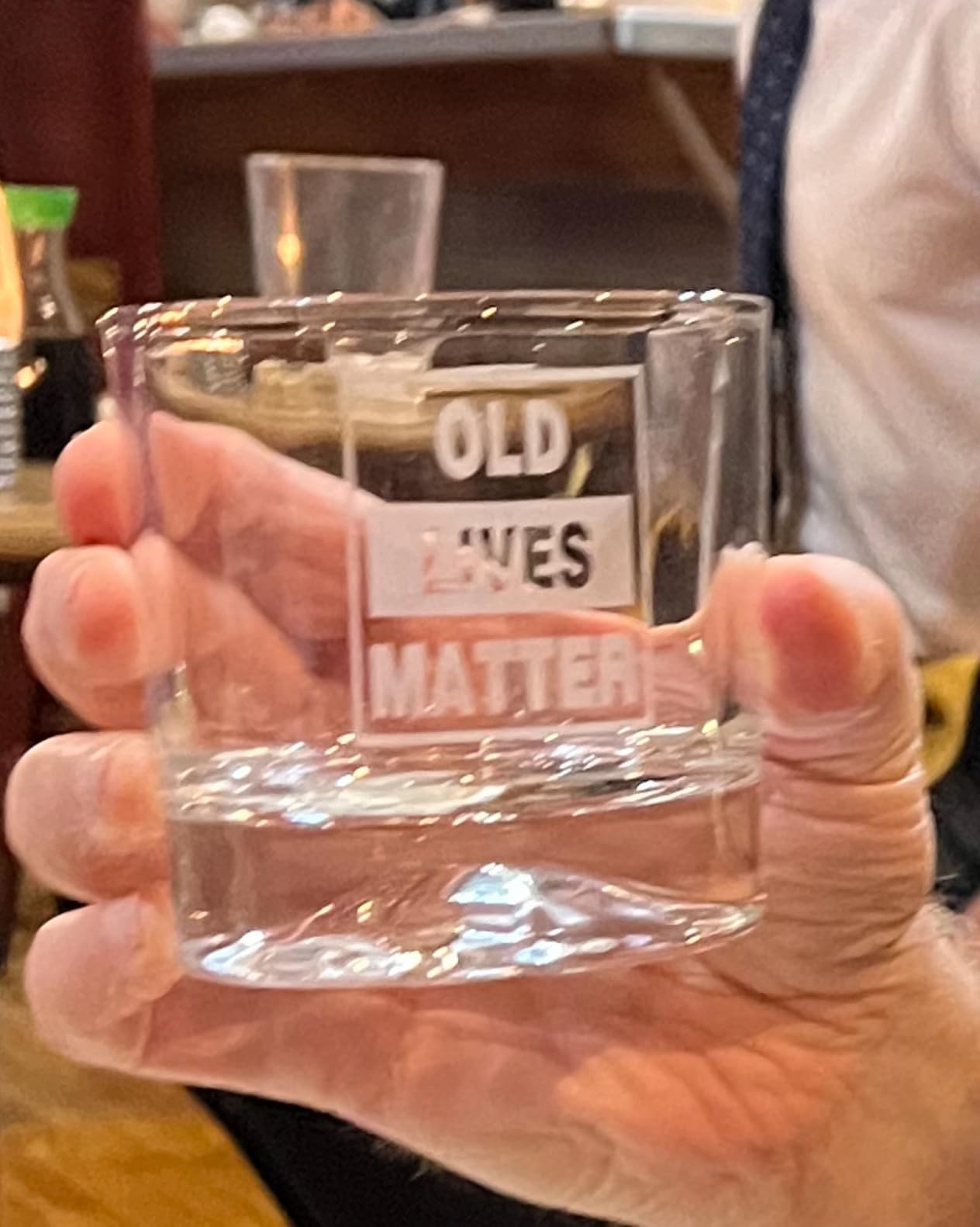 PONPUR Gifts for Dad Men Fathers Day, Daddy's Sippy Cup Whiskey Glass, Funny Birthday Gag Dad Husband Gifts Ideas from Daughter Son Kids, Stocking Stuffers, Bourbon Scotch Gifts for Expecting Father - Customer Photo 3