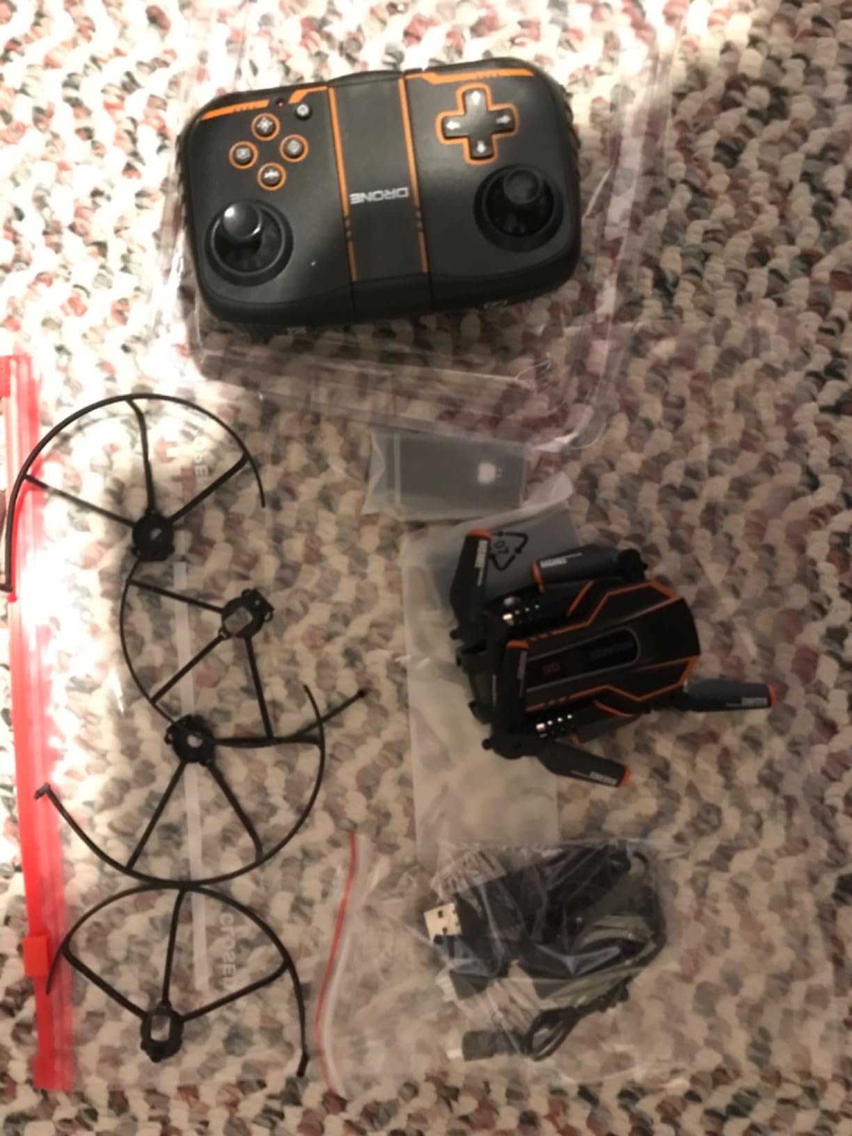 AVIALOGIC Mini Drone with Camera for Kids, Remote Control Helicopter Toys Gifts for Boys Girls, FPV RC Quadcopter with 1080P HD Live Video Camera, Altitude Hold, Gravity Control, 2 Batteries, Black - Customer Photo 2