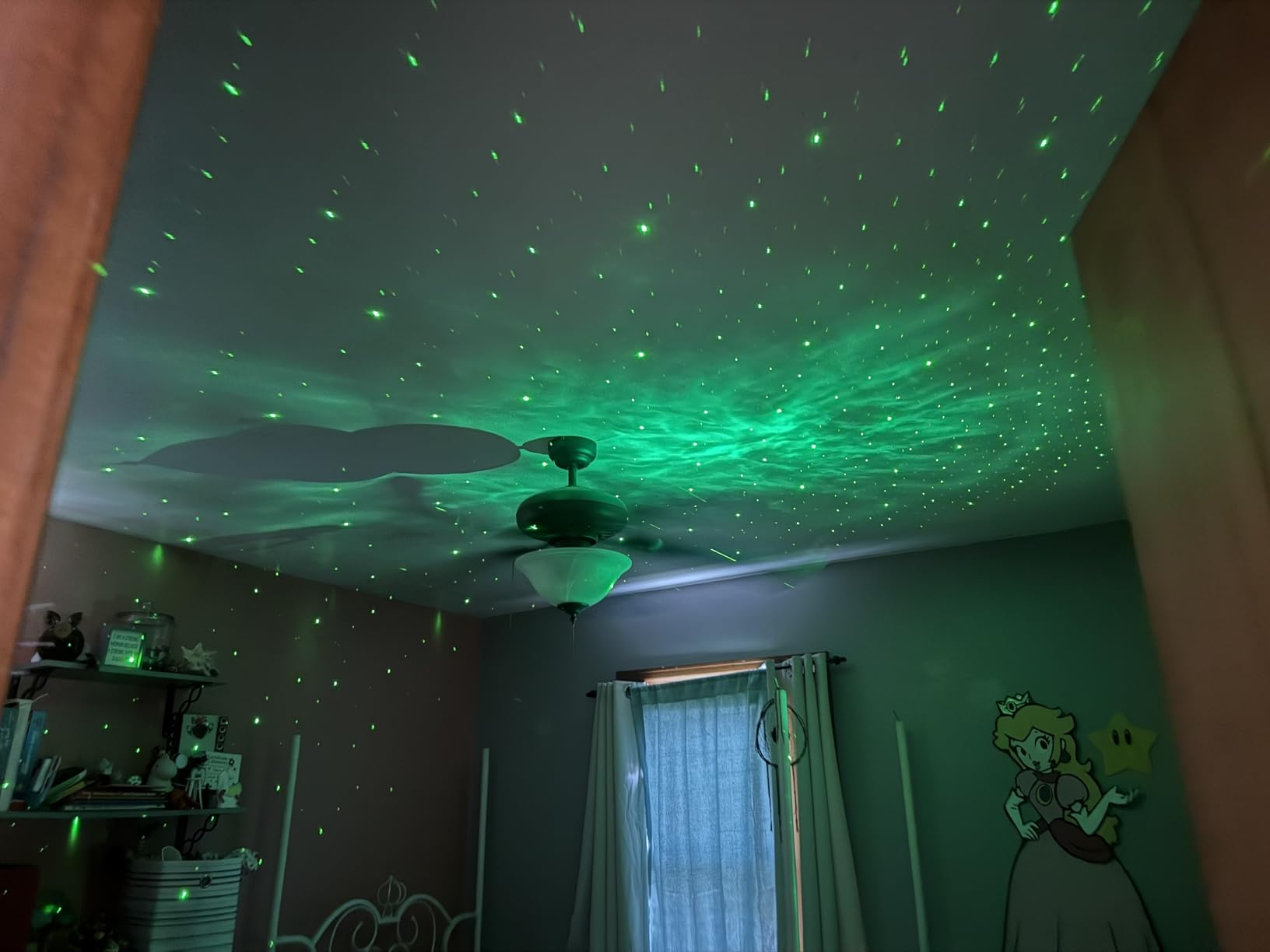 Star Projector Galaxy Night Light - Astronaut Space Projector, Starry Nebula Ceiling LED Lamp with Timer and Remote, Kids Room Decor Aesthetic, for Christmas & Birthdays - Customer Photo 5