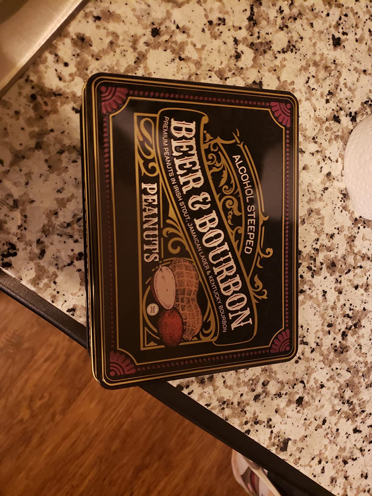 Nuts Gift Basket for Men, Unique Flavored Peanuts Assortment in a Cool Tin Gift Box, Birthday Gift for Men, Great Gift for Men, Healthy Snack Customer Review Nuts Gift Basket for Men, Unique Flavored Peanuts Assortment in a Cool Tin Gift Box, Birthday Gift for Men, Great Gift for Men, Healthy Snack - Customer Photo 1