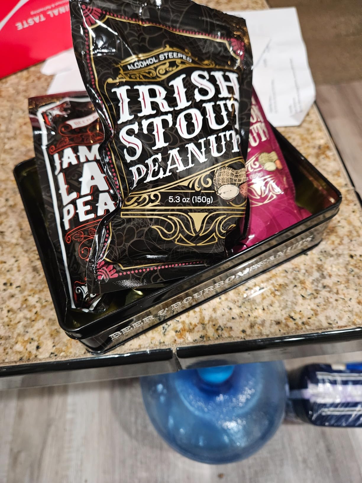 Nuts Gift Basket for Men, Unique Flavored Peanuts Assortment in a Cool Tin Gift Box, Birthday Gift for Men, Great Gift for Men, Healthy Snack Customer Review Nuts Gift Basket for Men, Unique Flavored Peanuts Assortment in a Cool Tin Gift Box, Birthday Gift for Men, Great Gift for Men, Healthy Snack - Customer Photo 2