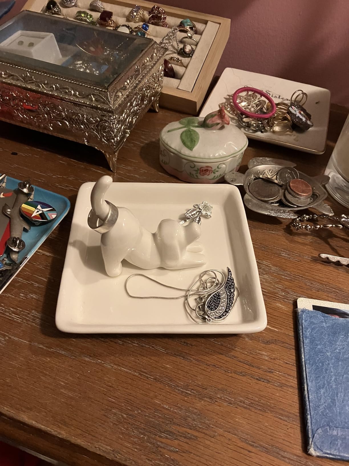 PUDDING CABIN Friend Gifts for Women —No Matter Where We Go, No Matter What We Do, You Will Always Have Me, and I Will Always Have You! —Gifts For Friends Going Away Friendship Ceramic Ring Dish - Customer Photo 1